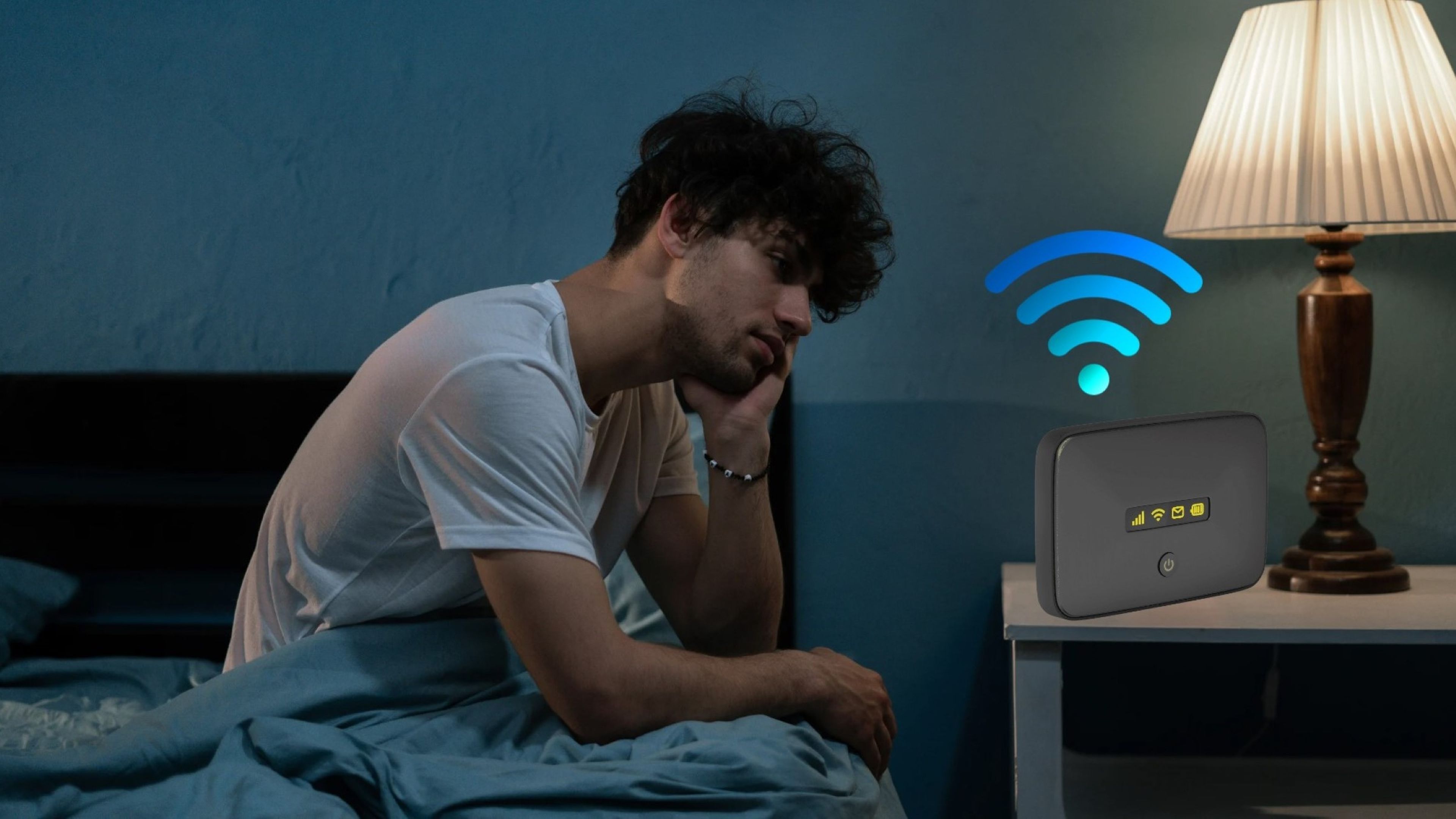Los peligros de dormir cerca del router WiFi, según la ciencia