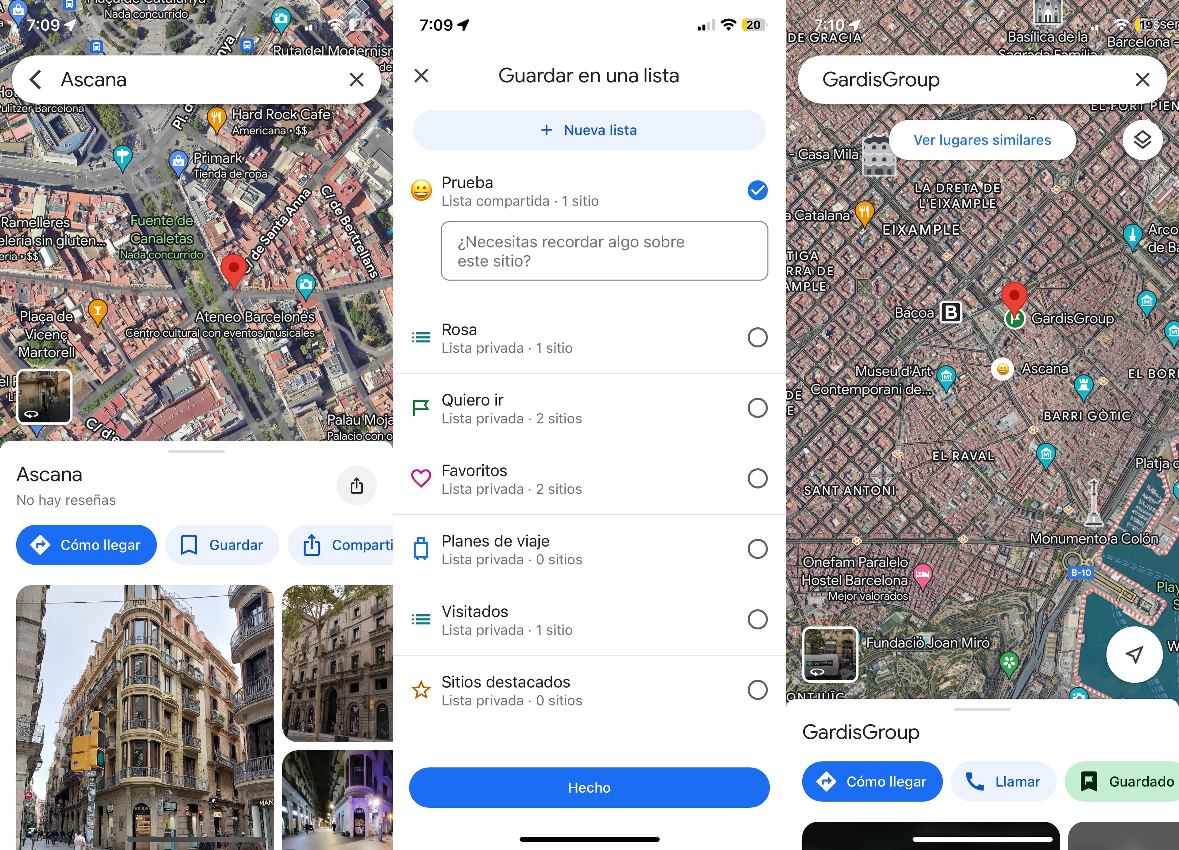 Así puedes poner un pin en Google Maps en el móvil