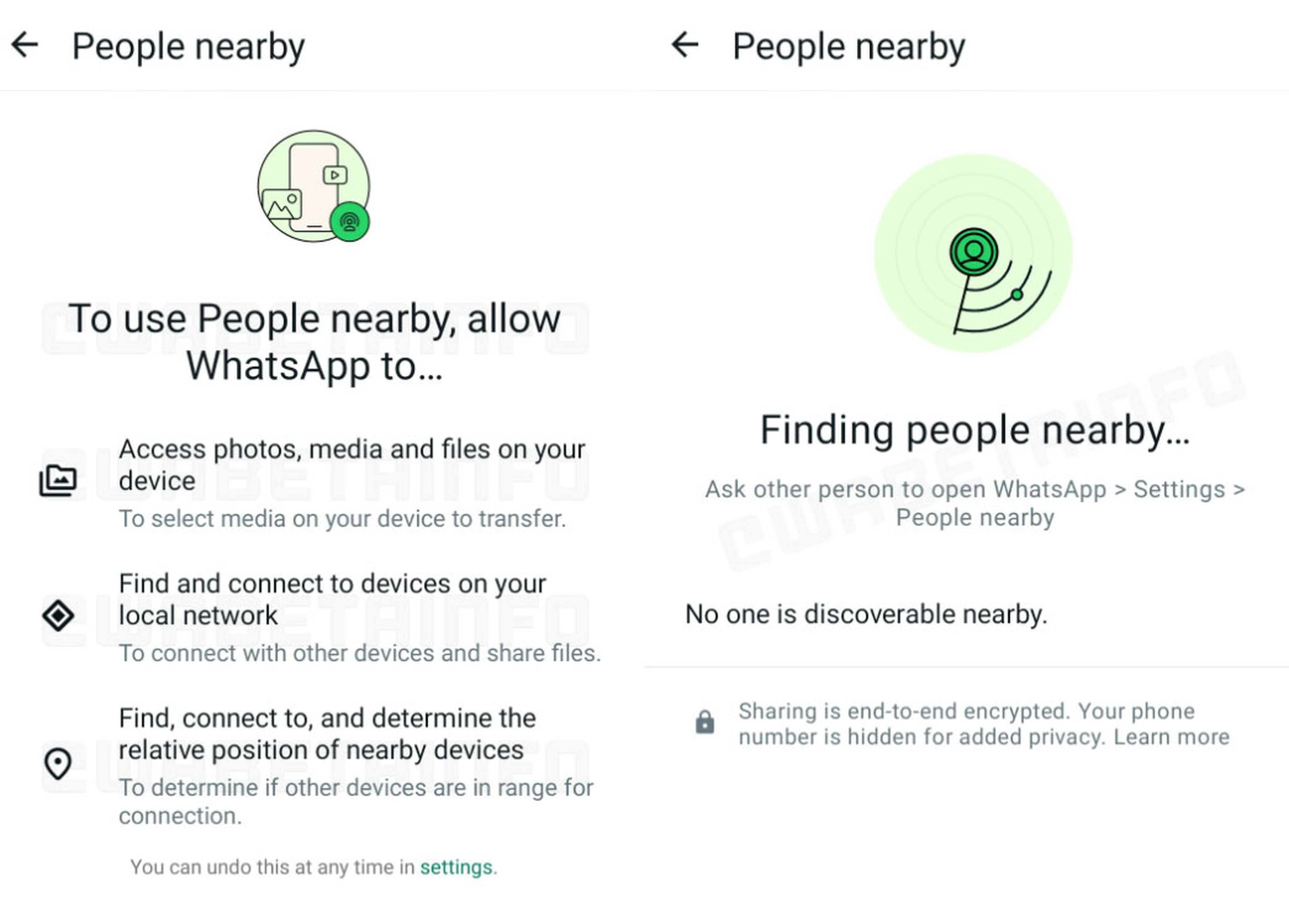 WhatsApp trabaja en una función para compartir archivos con personas cercanas