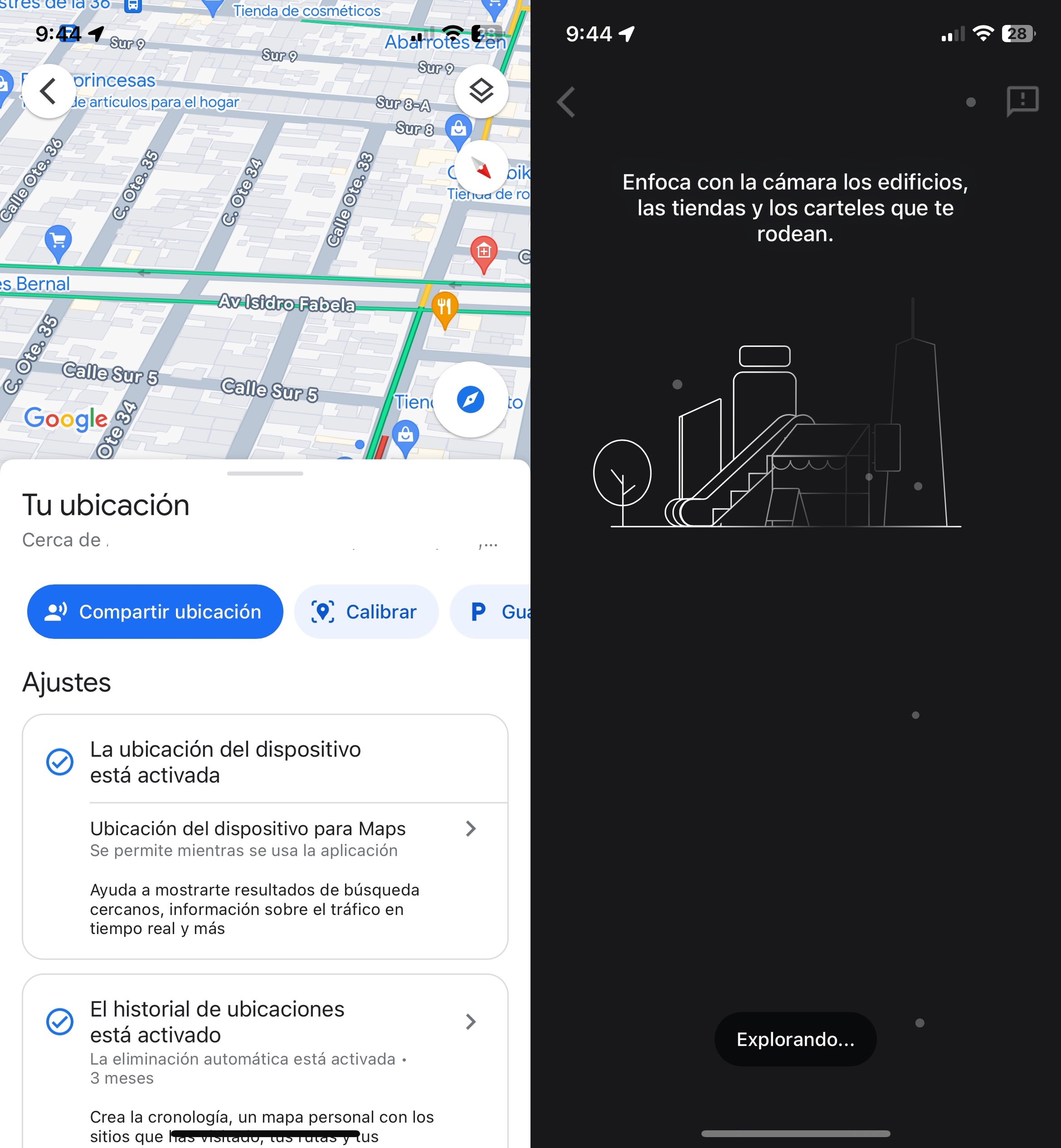 Calibrar Google Maps