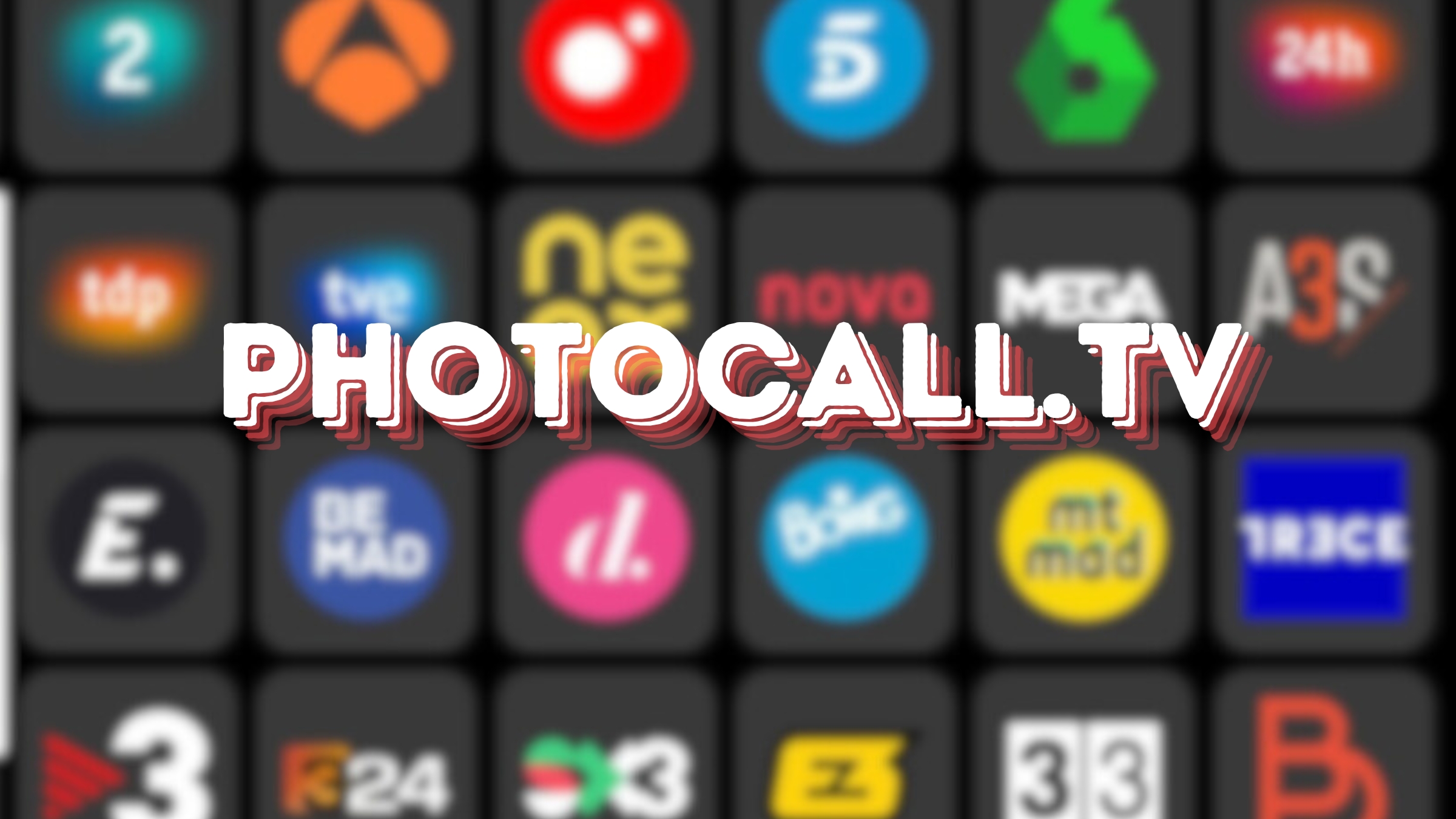 Photocall TV como ver todos los canales gratis