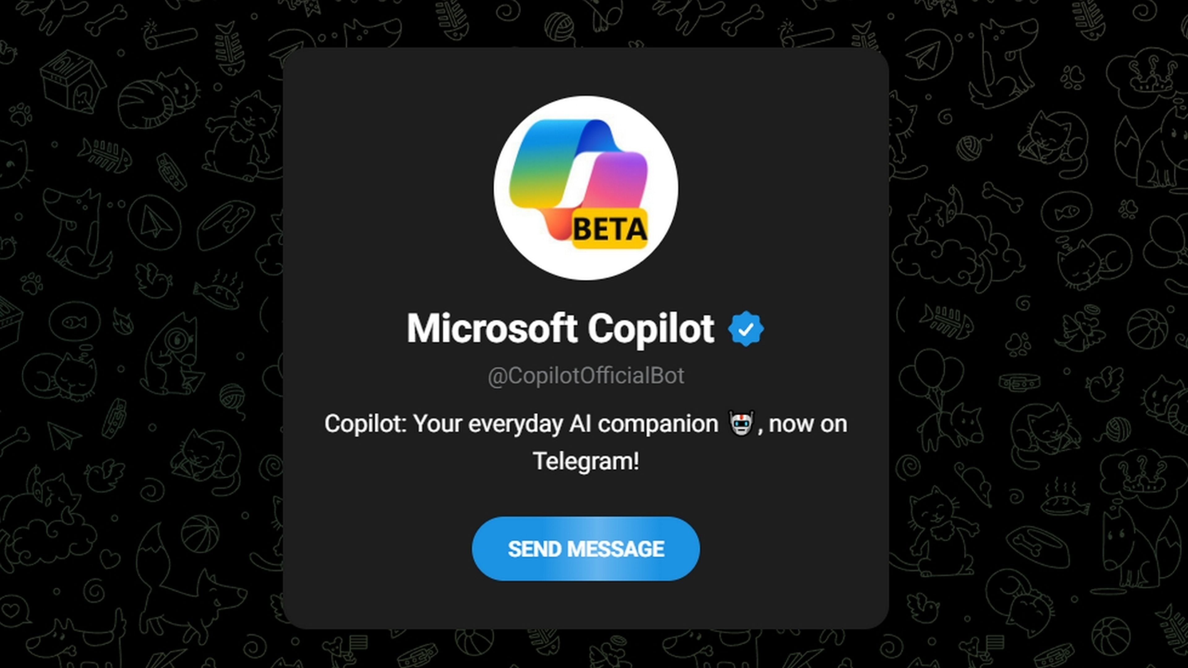 Copilot, la IA de Microsoft, ya está en Telegram: así puedes usarla gratis