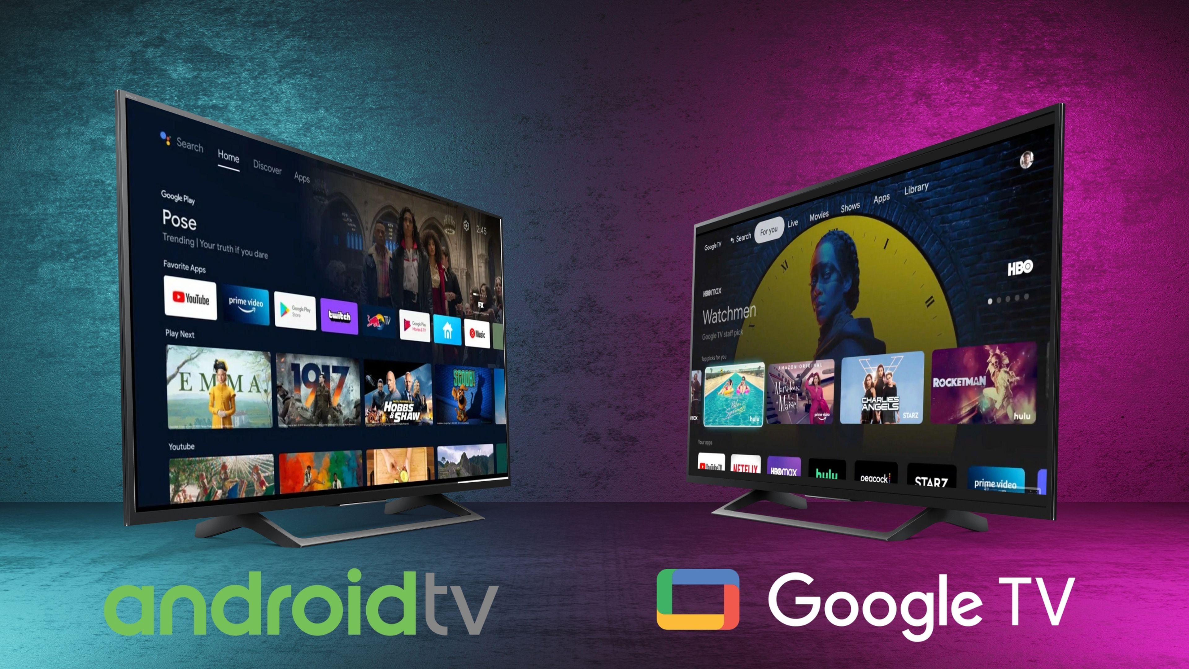 ¿Cuál es la diferencia entre Google TV y Android TV?