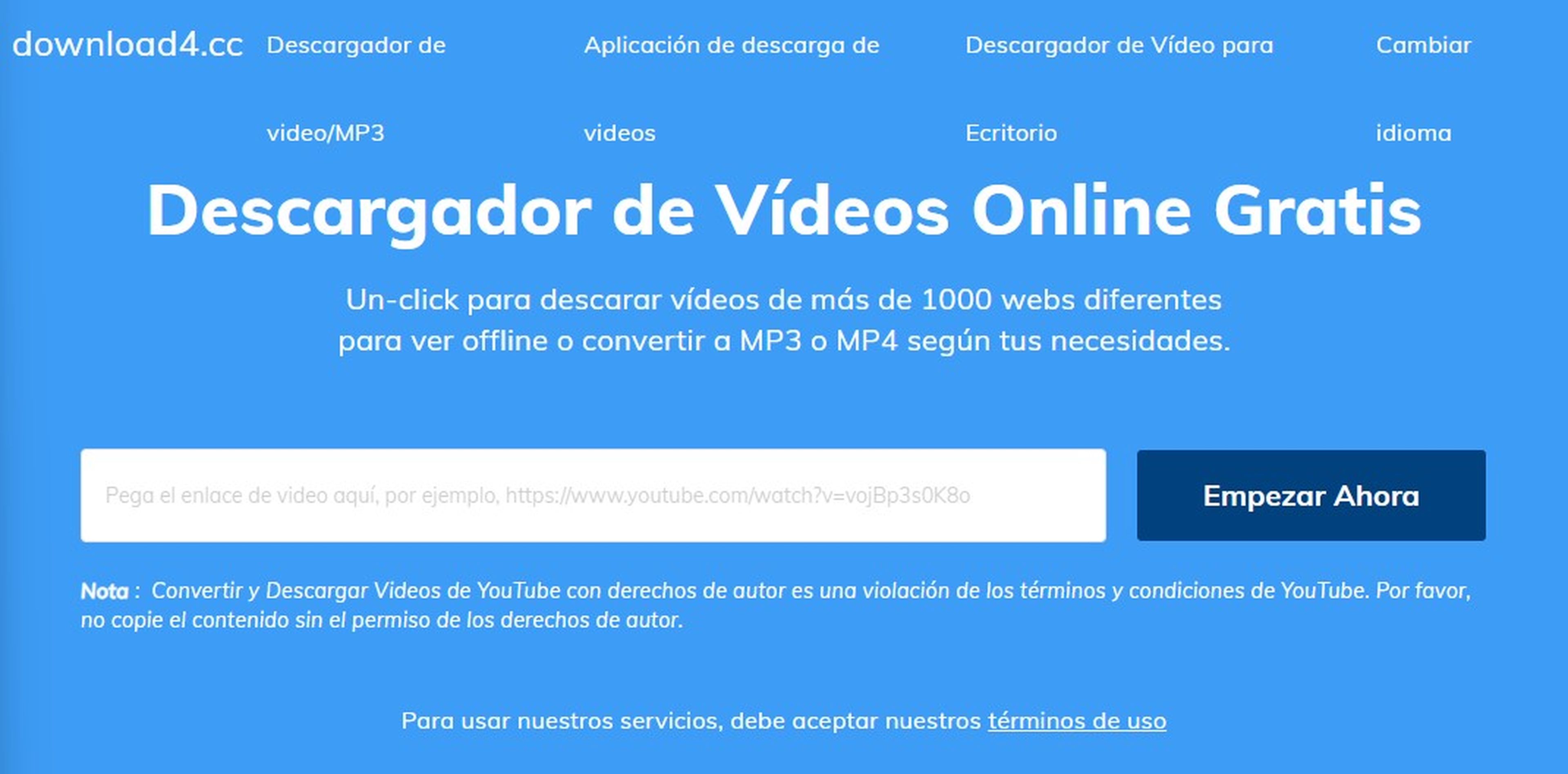 Cómo descargar vídeos de Internet sin instalar programas y desde cualquier  navegador web