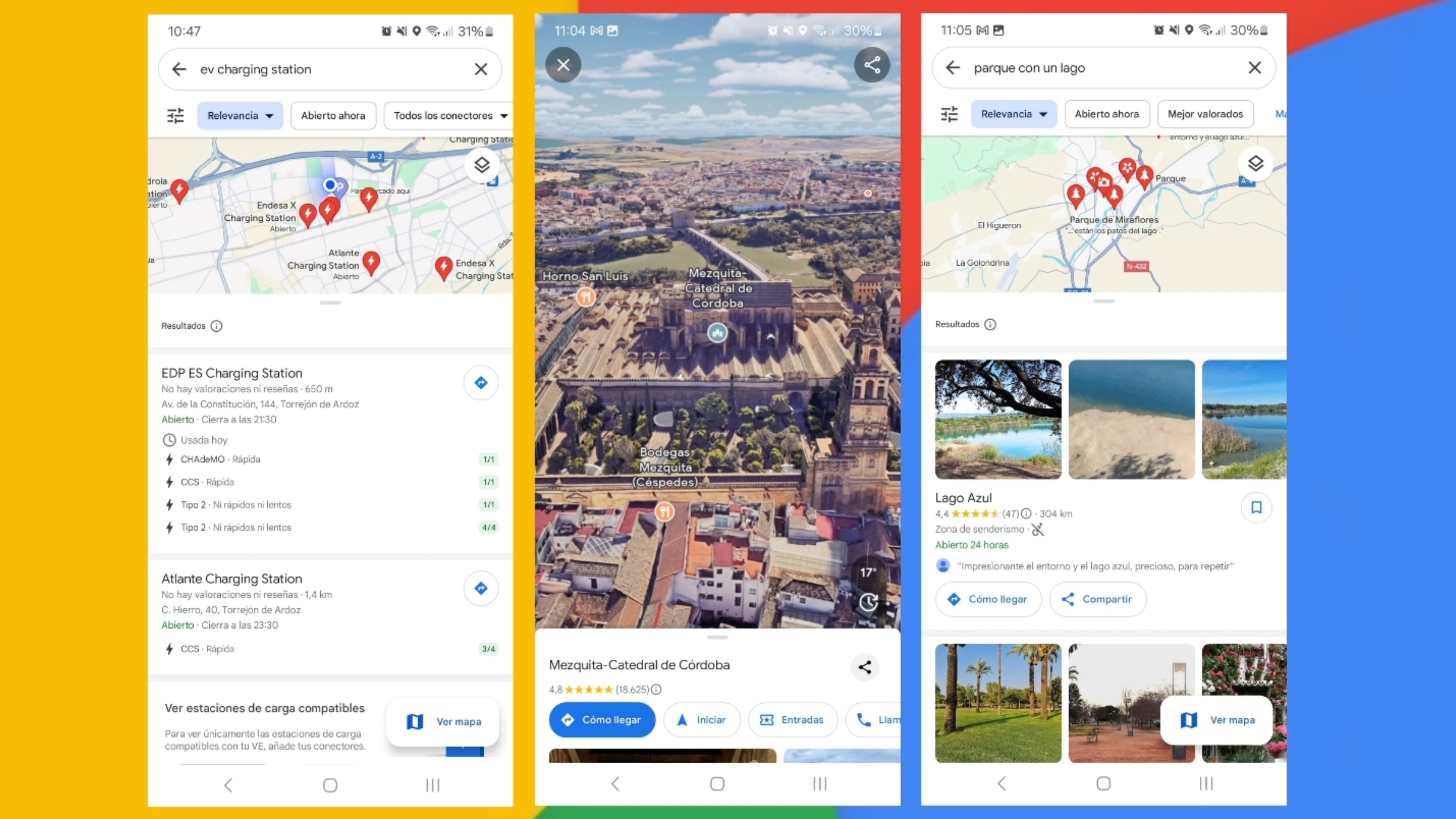 Google Maps funciones IA