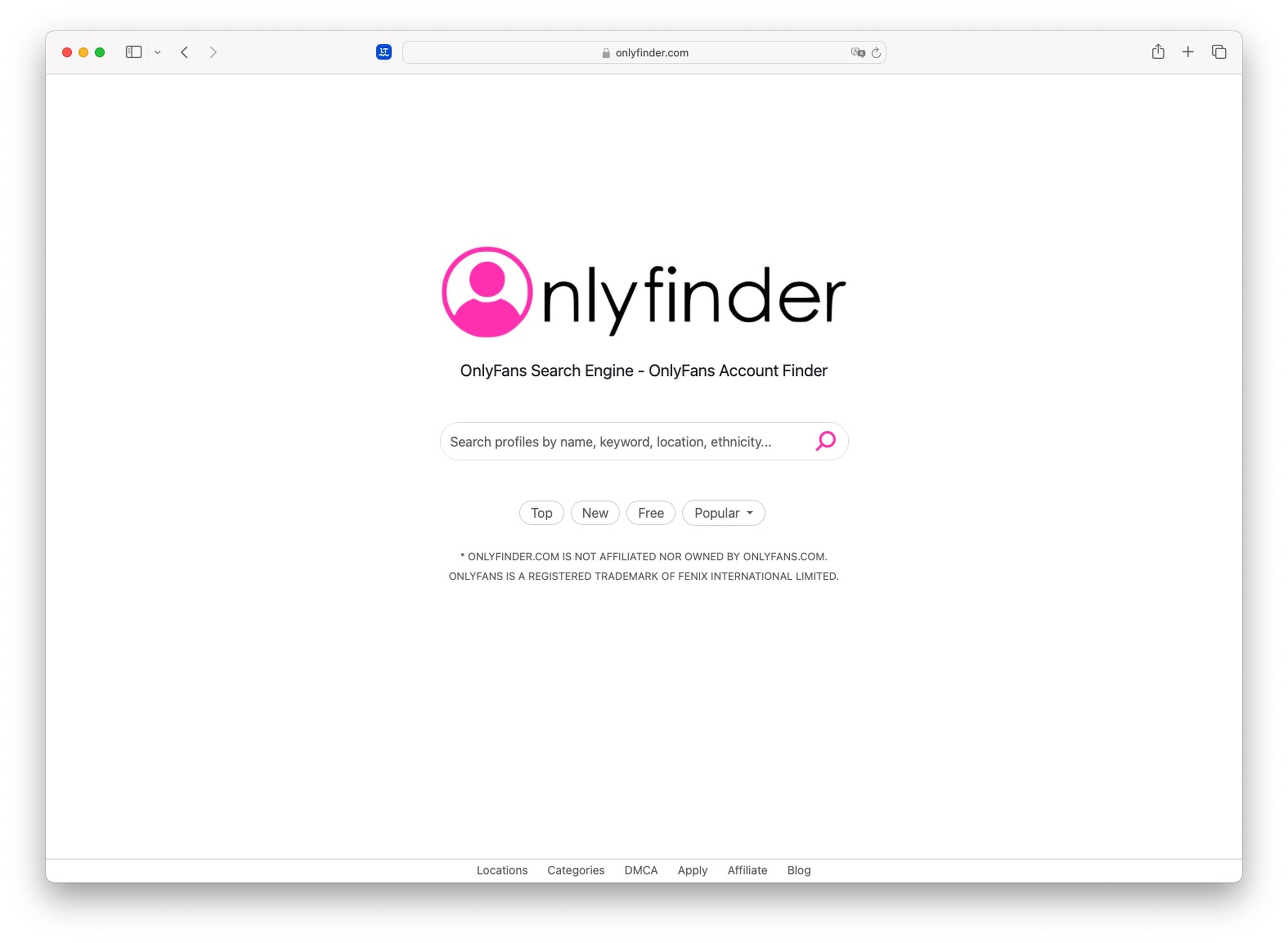 OnlyFinder