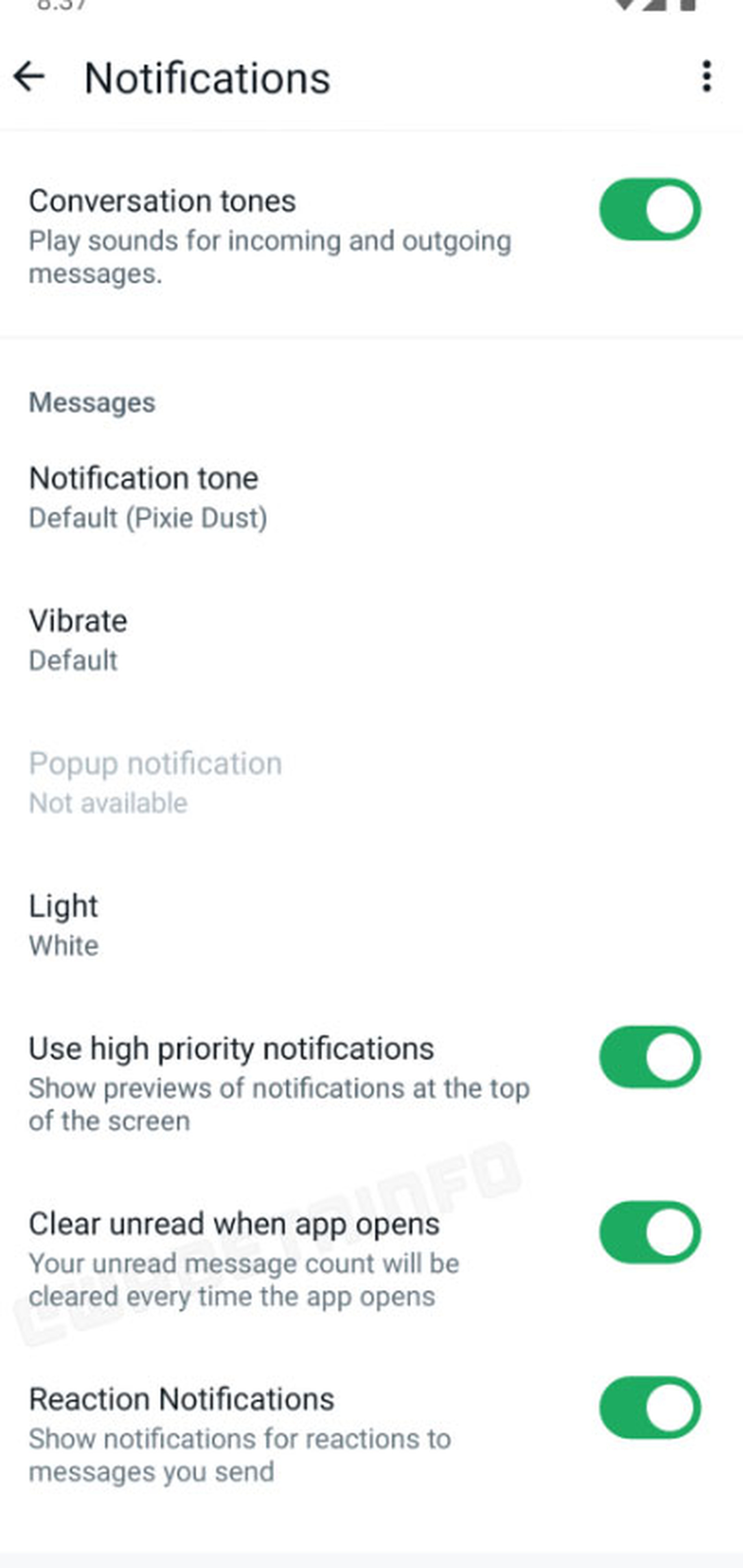 WhatsApp trabaja en un botón dedicado para borrar de golpe el recuento de mensajes no leídos