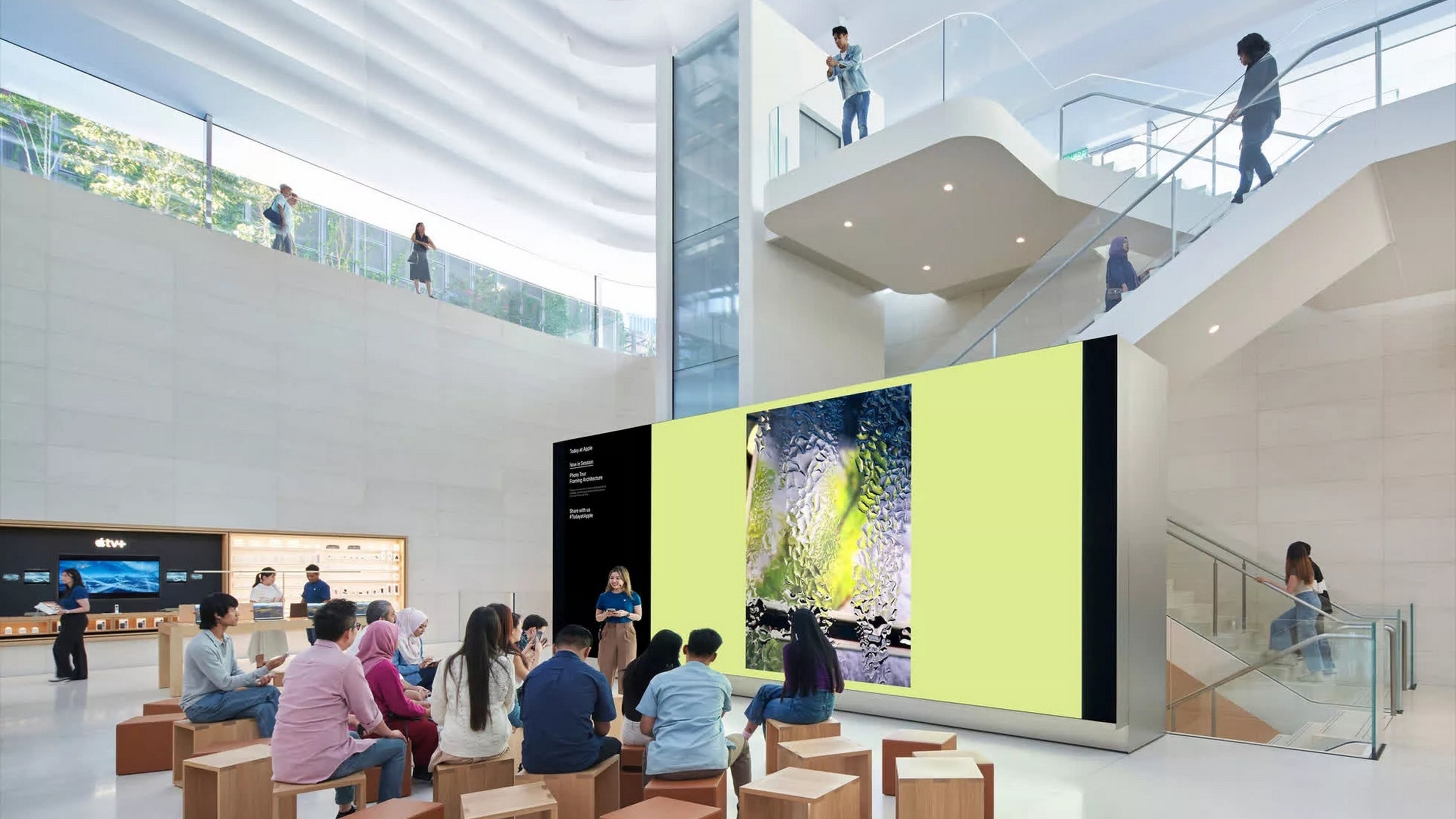 Apple abre su primera tienda en Malasia, y es espectacular