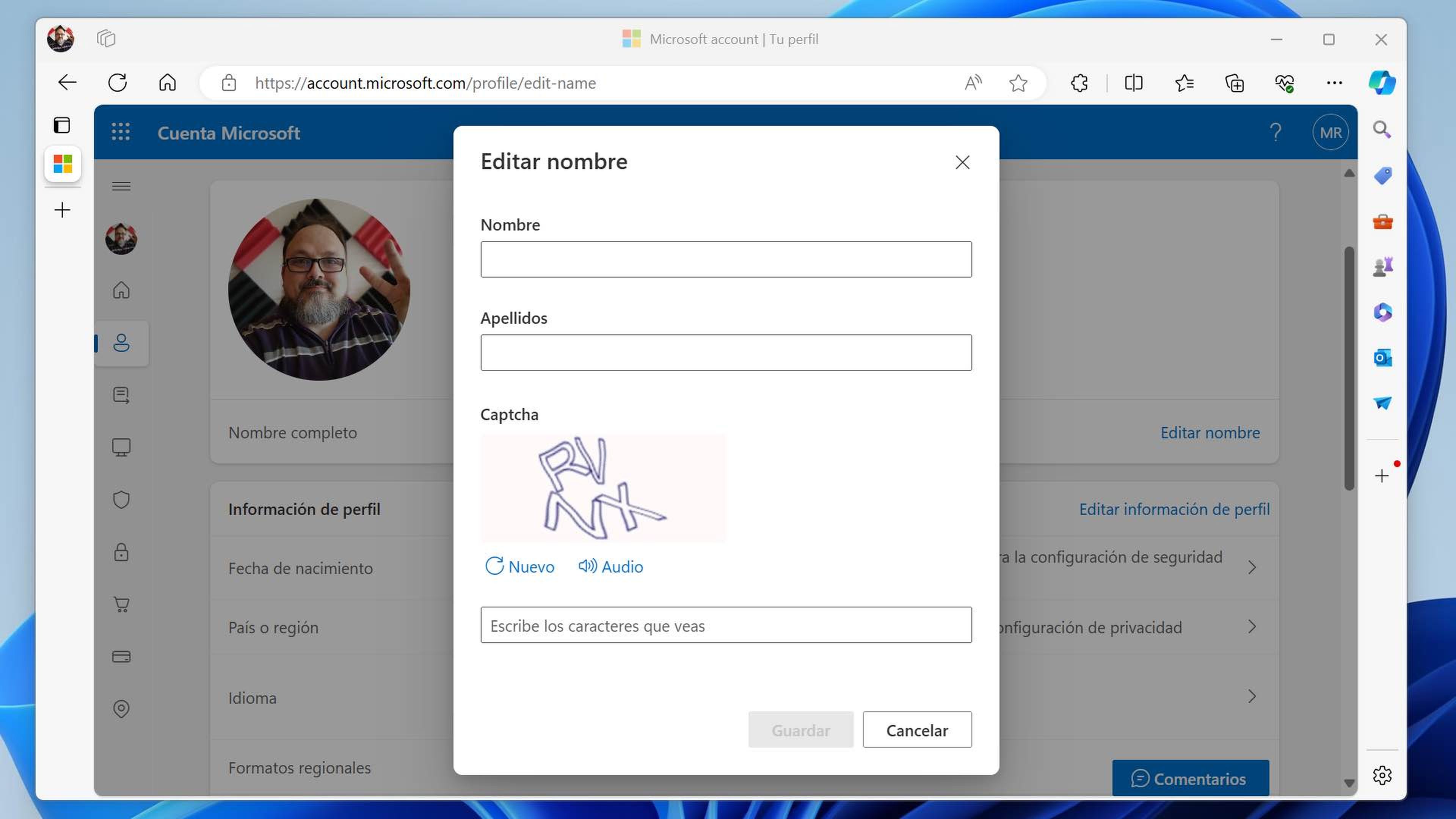 Cambiar el nombre de usuario en Windows 11