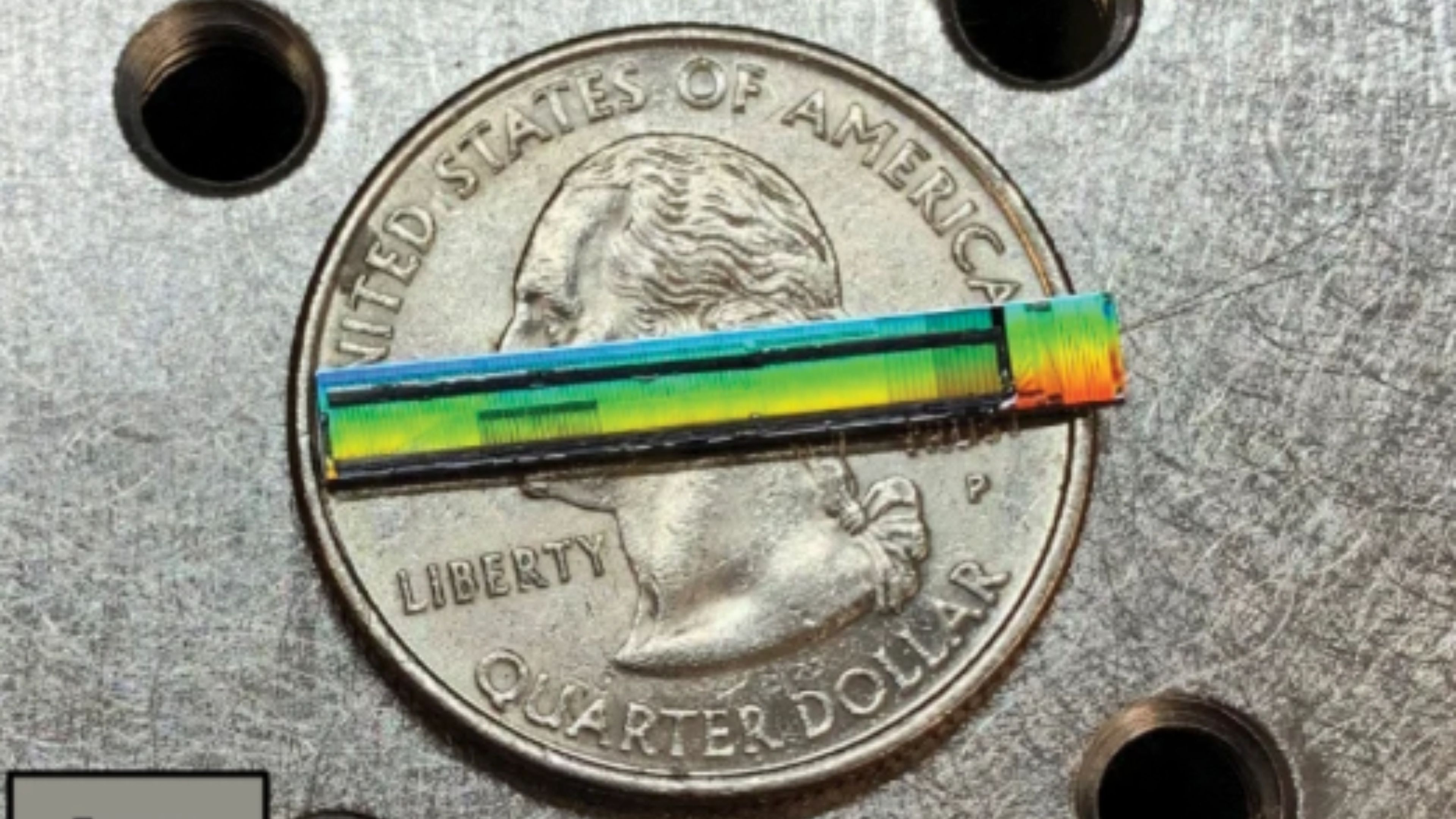 Desarrollan la primera impresora 3D más pequeña del mundo, con chip fotónico y sin piezas móviles