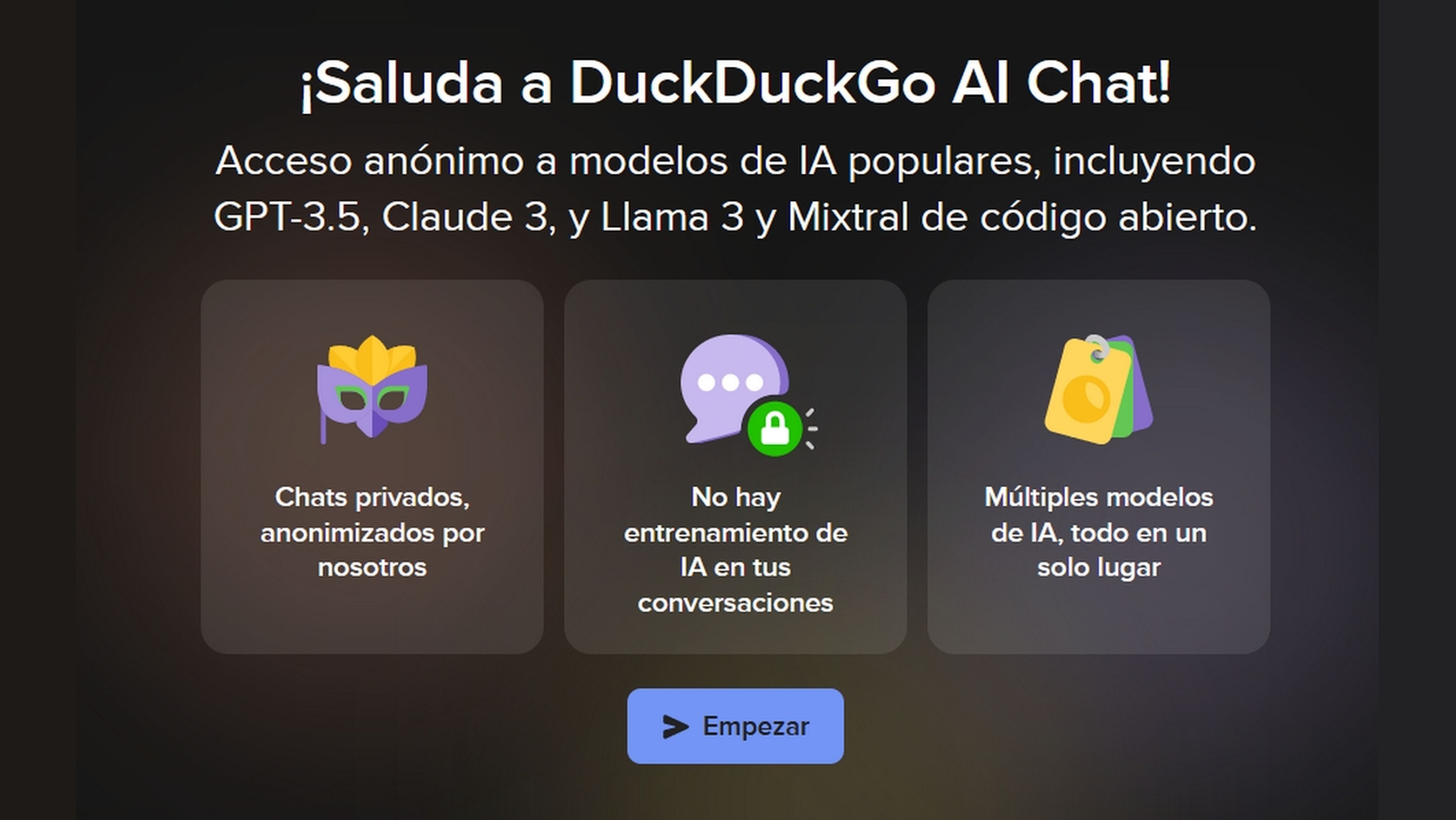 DuckDuckGo da una lección de cómo hay que introducir un chatbot en un buscador