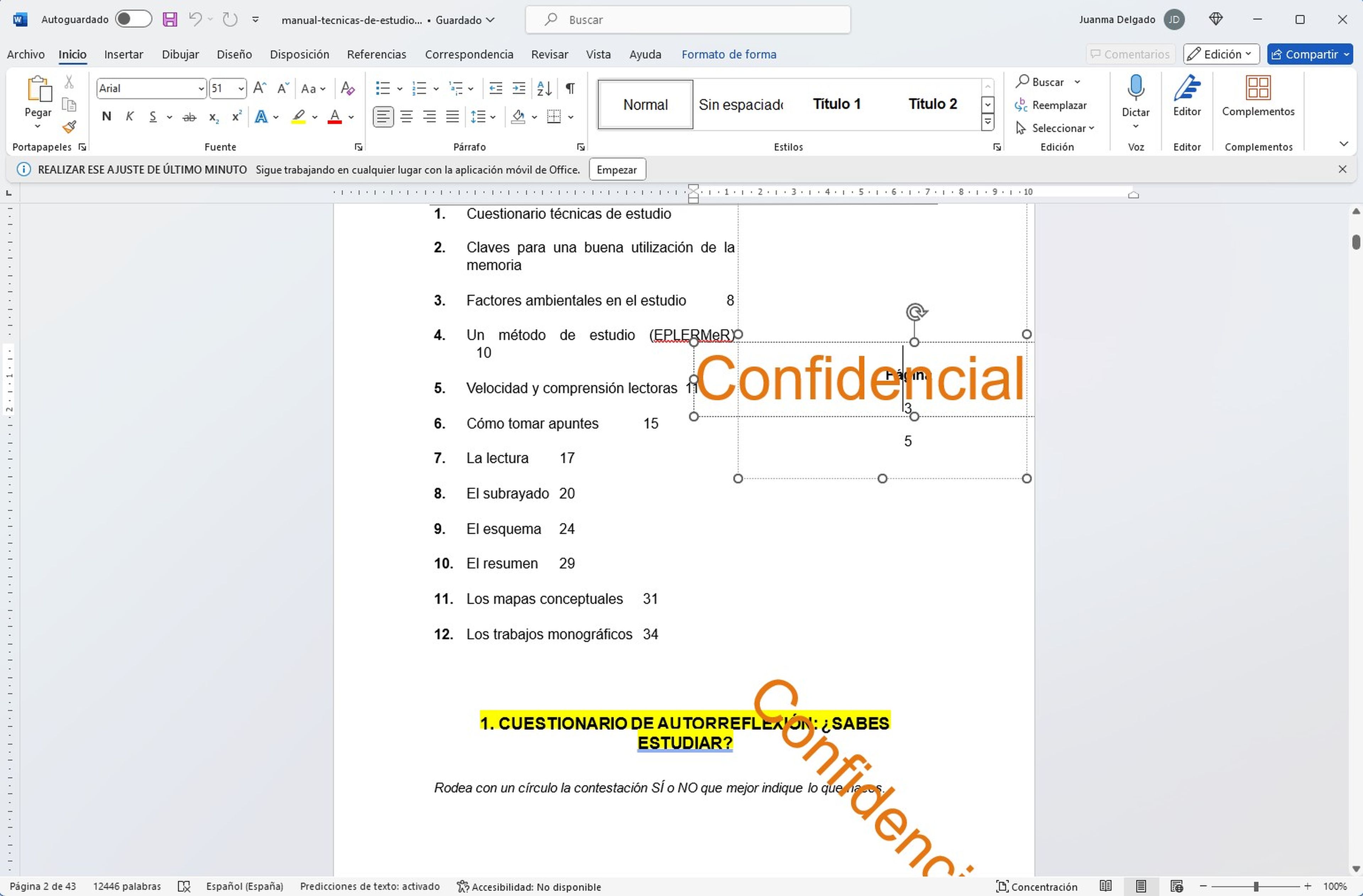 Eliminar marca de agua de un PDF con Microsoft Word