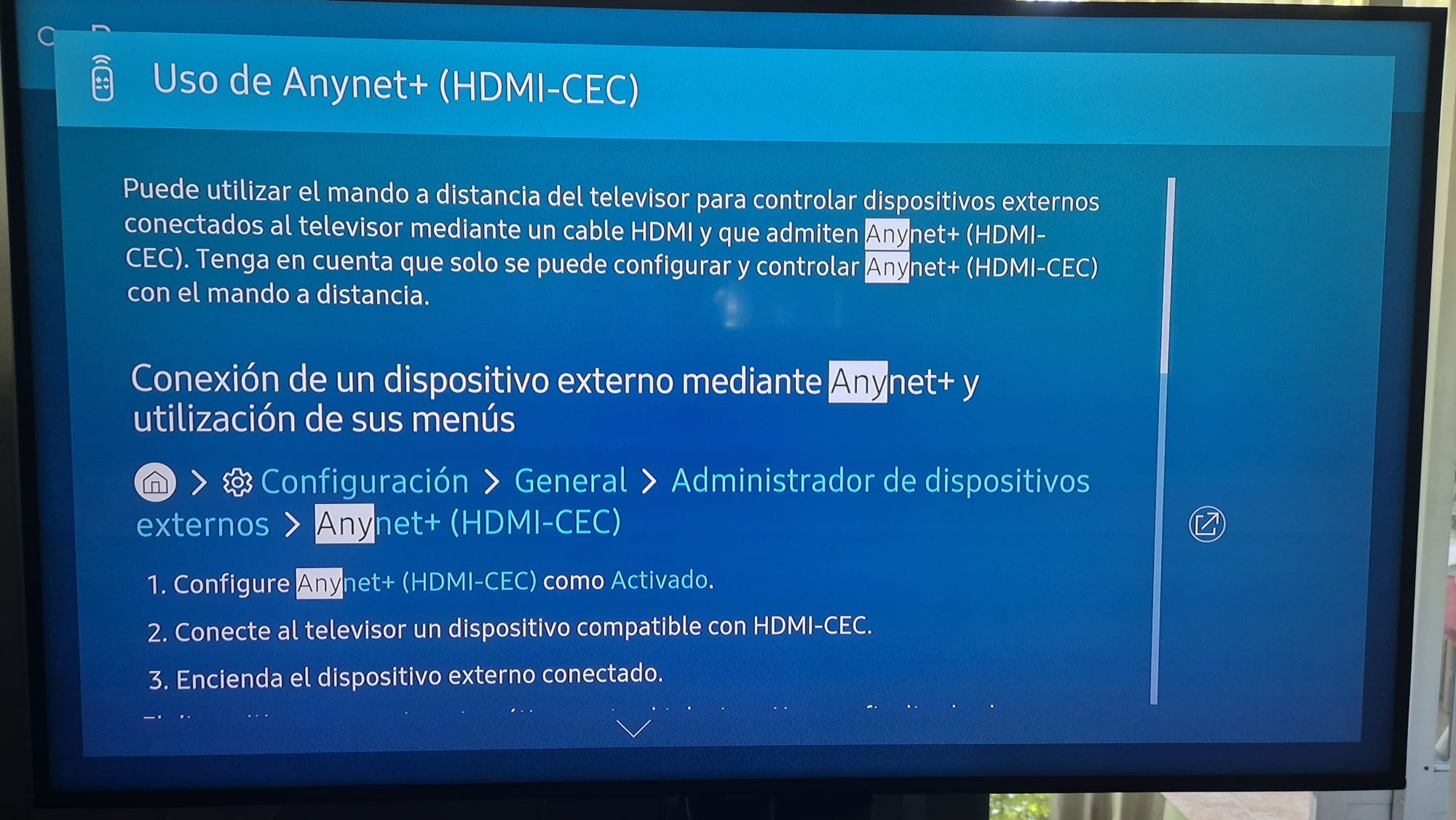 HDMI-CEC en Smart TV