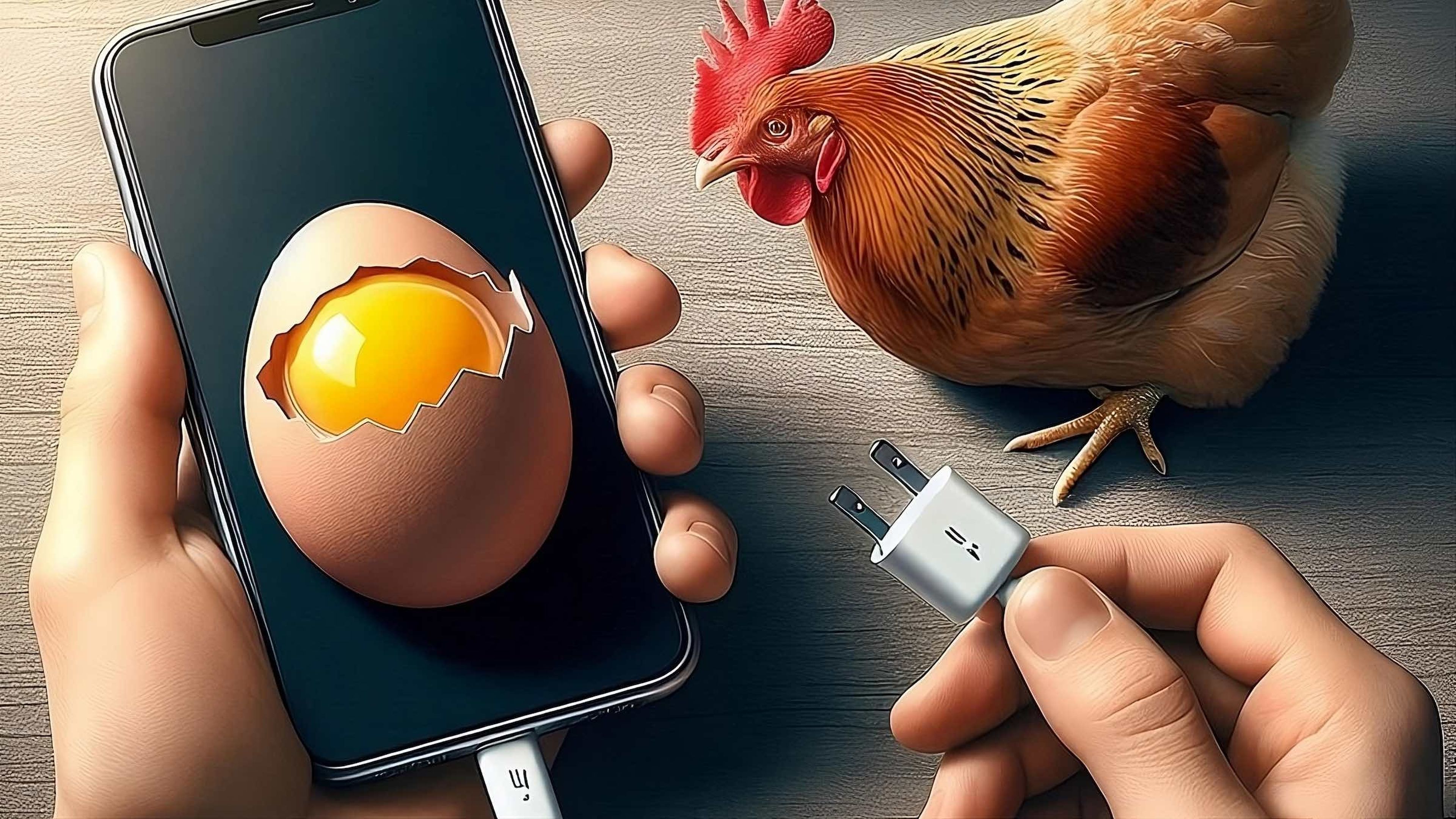 El huevo o la gallina: qué debes conectar antes ¿el móvil o el cargador?