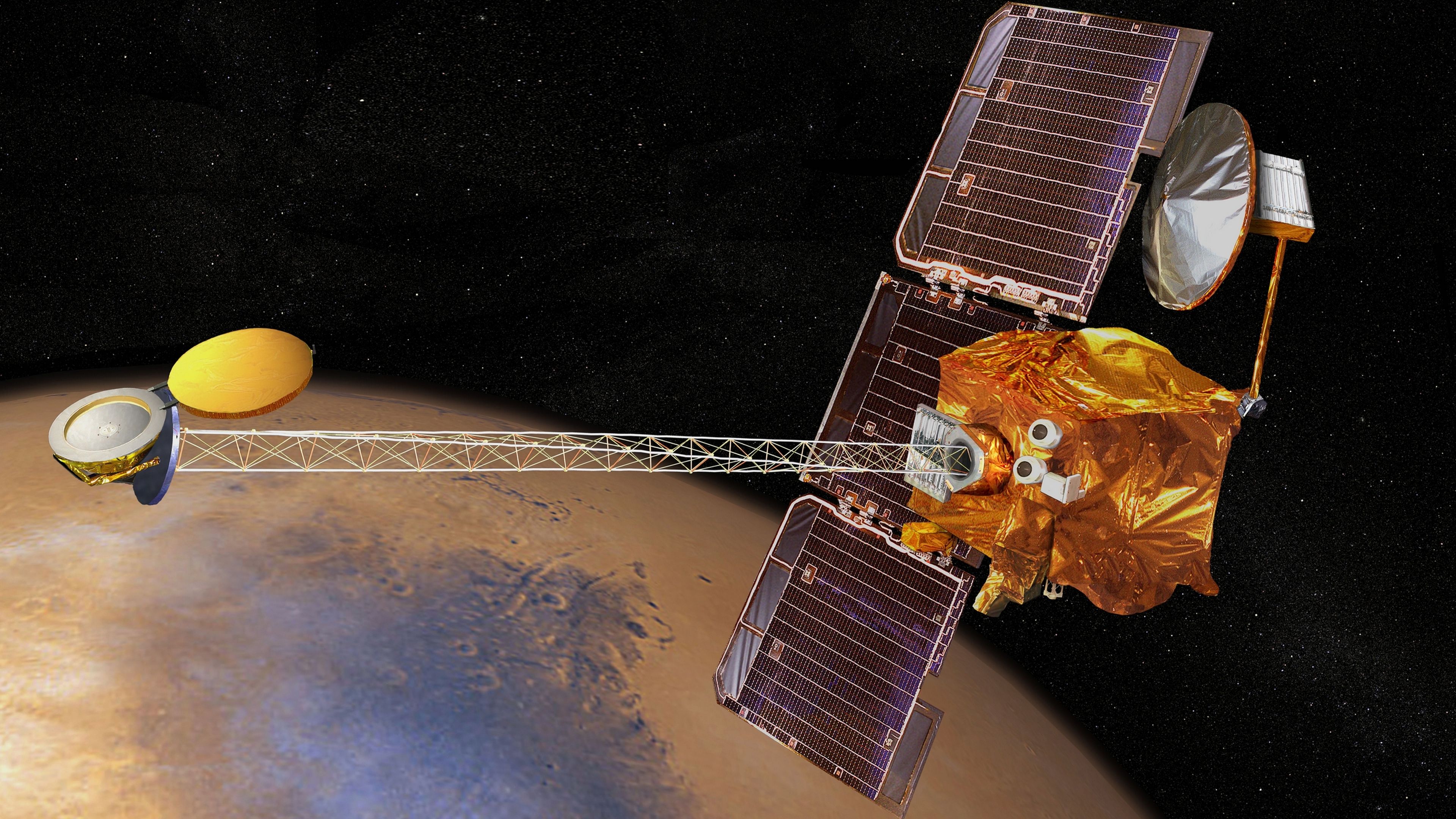 Mars Odyssey completa 100.000 vueltas a Marte, lo celebra con una foto especial