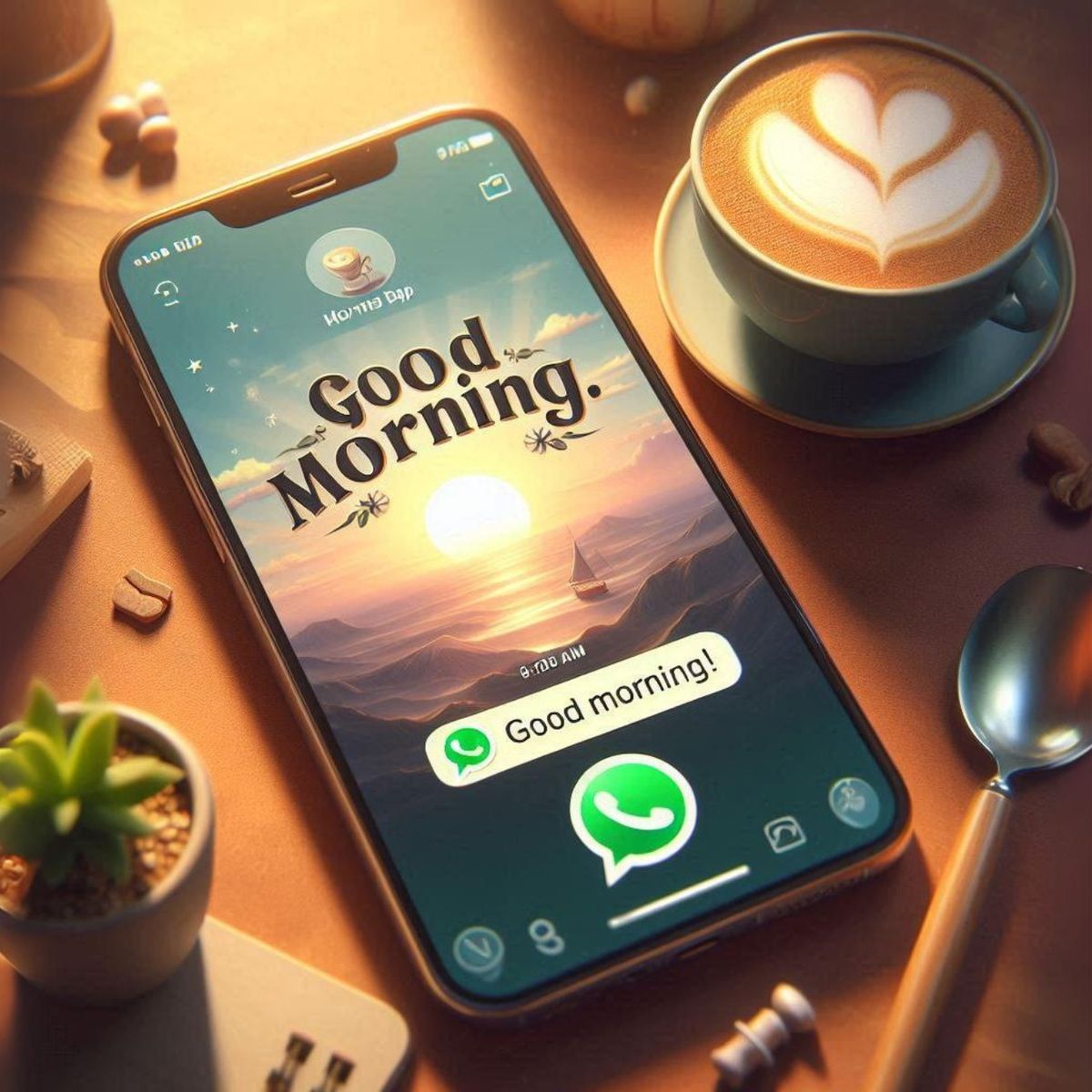 Mejores frases para dar los buenos días en WhatsApp