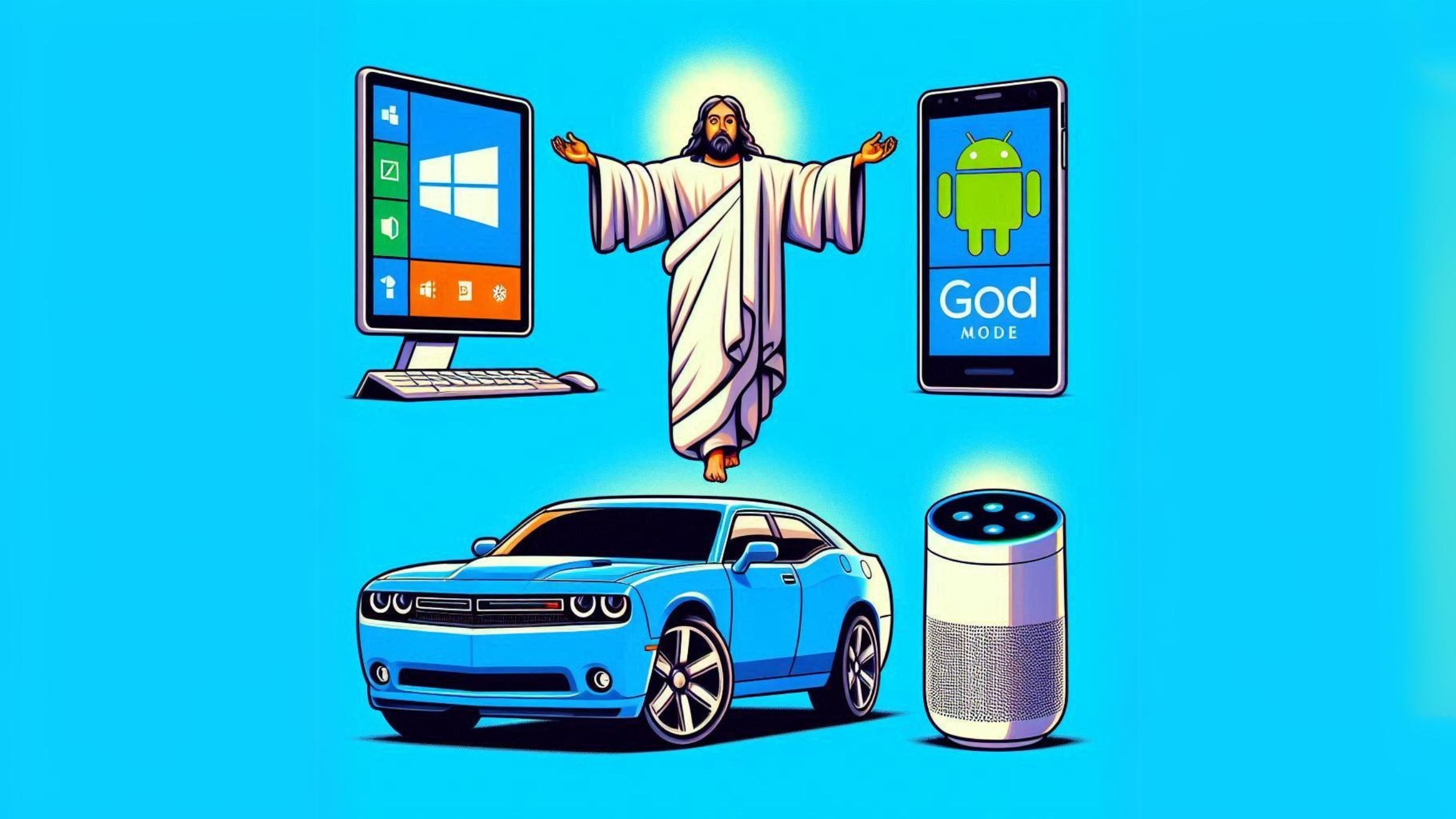 Modo dios: cómo activarlo en Android Auto, Windows 11, Alexa y más
