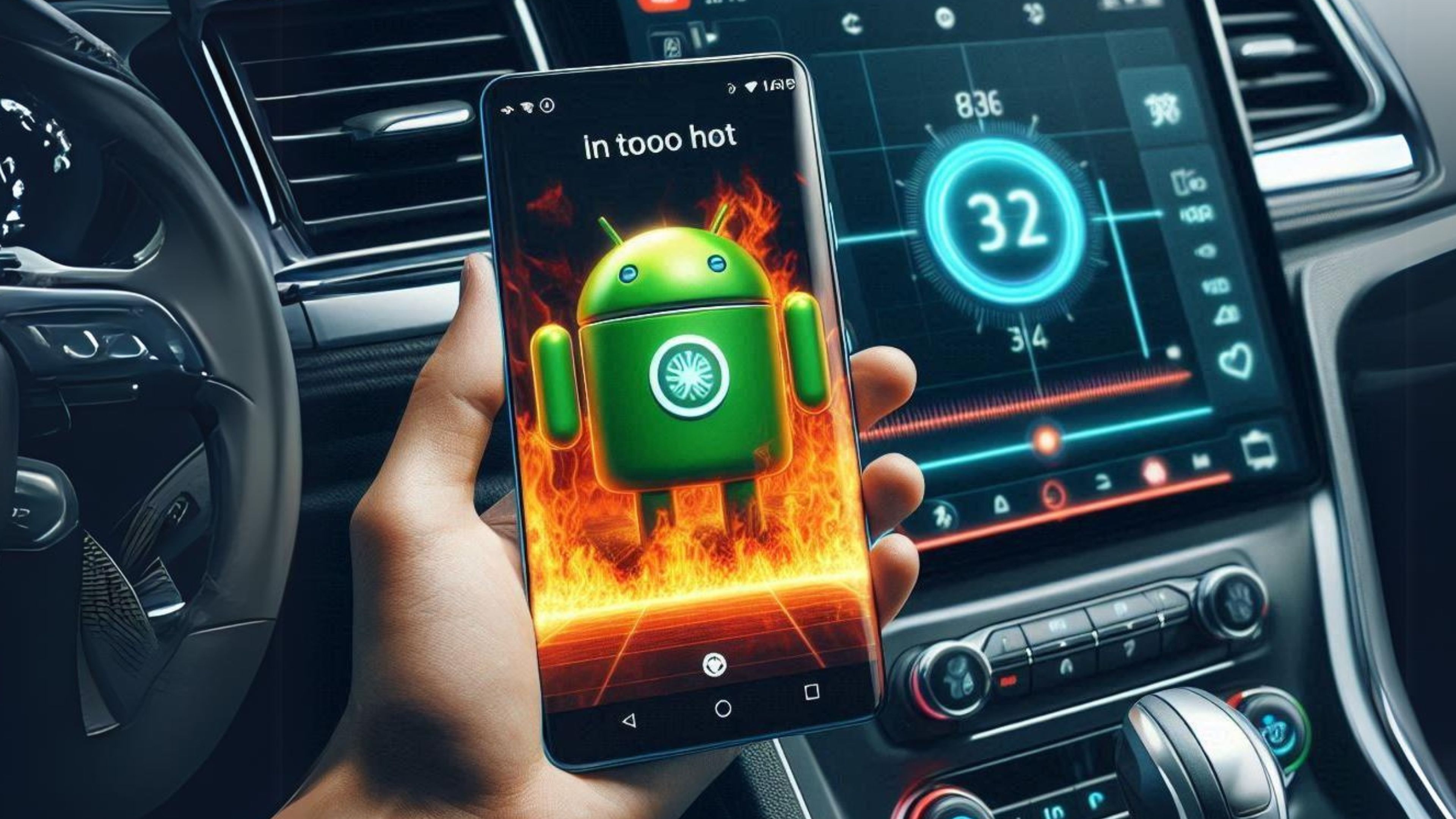 Qué significa "El teléfono está demasiado caliente" en Android Auto y cómo solucionarlo