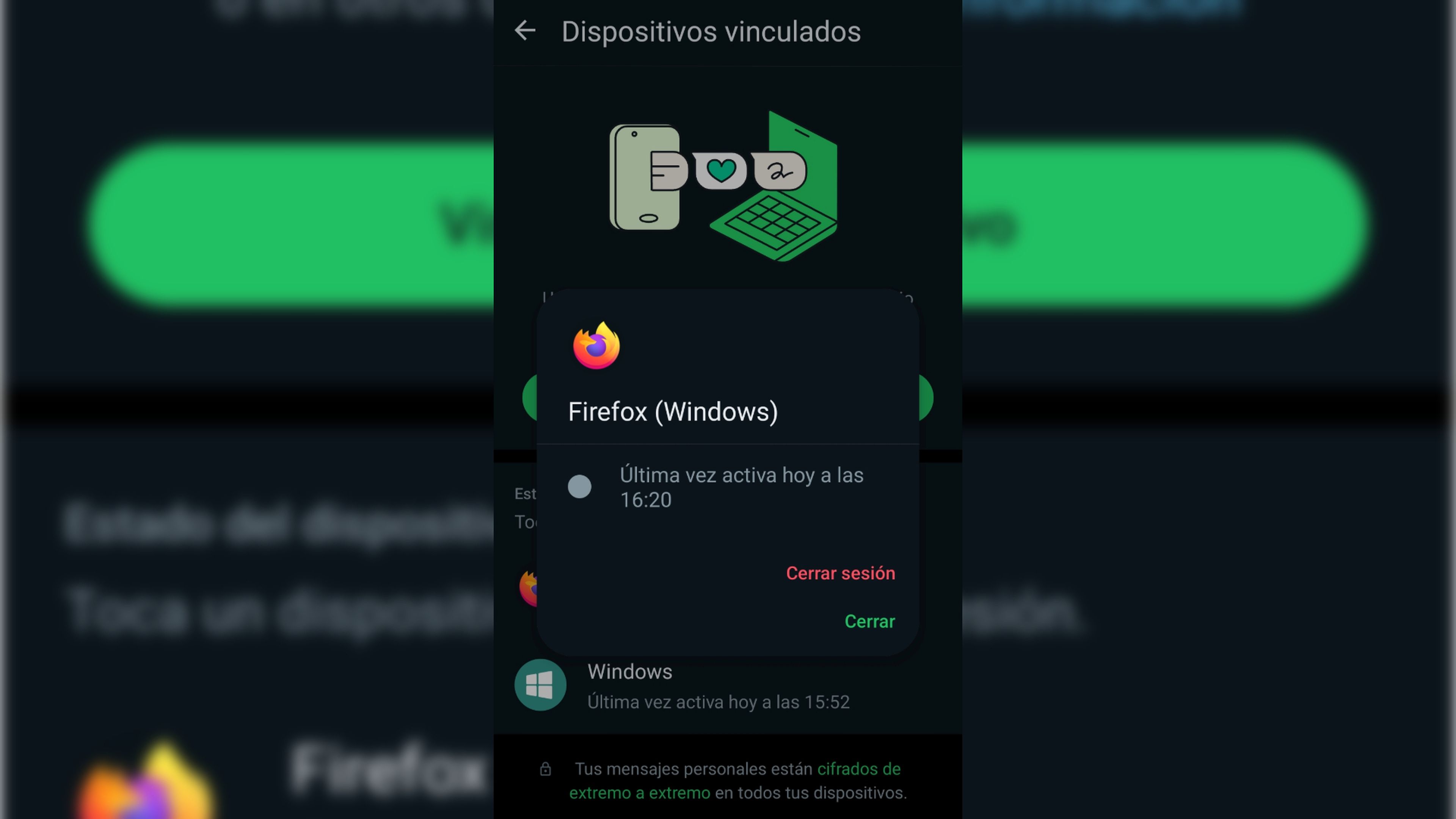 WhatsApp Web navegador Firefox