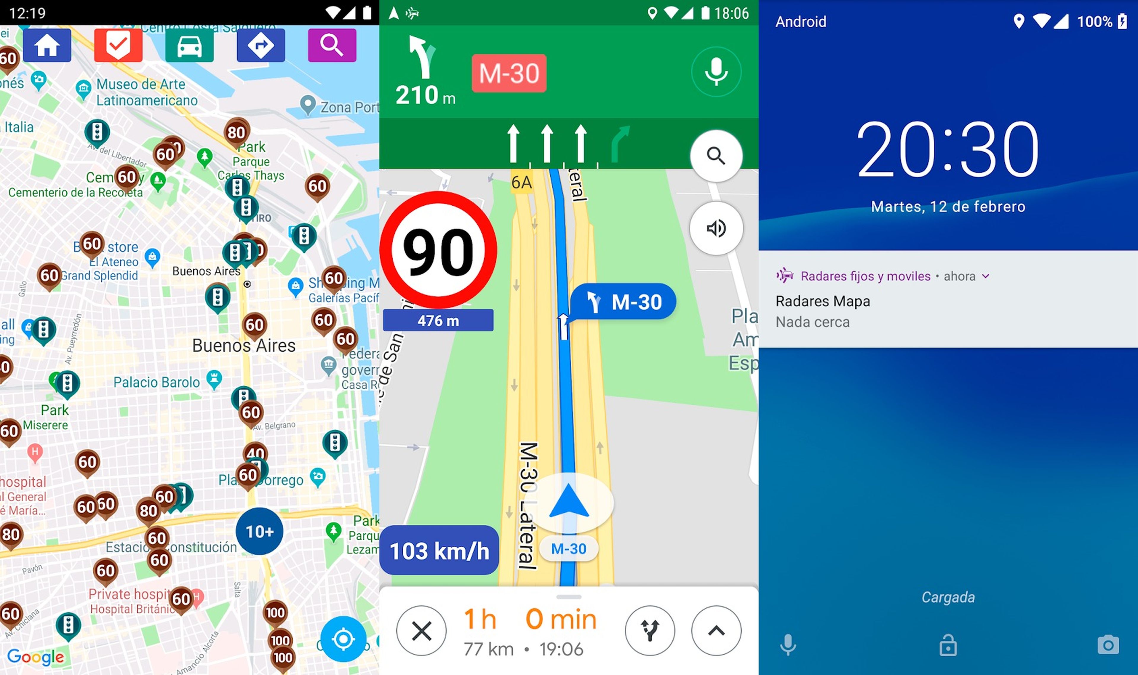 Esta app funciona con Google Maps en Android Auto y es perfecta para detectar radares