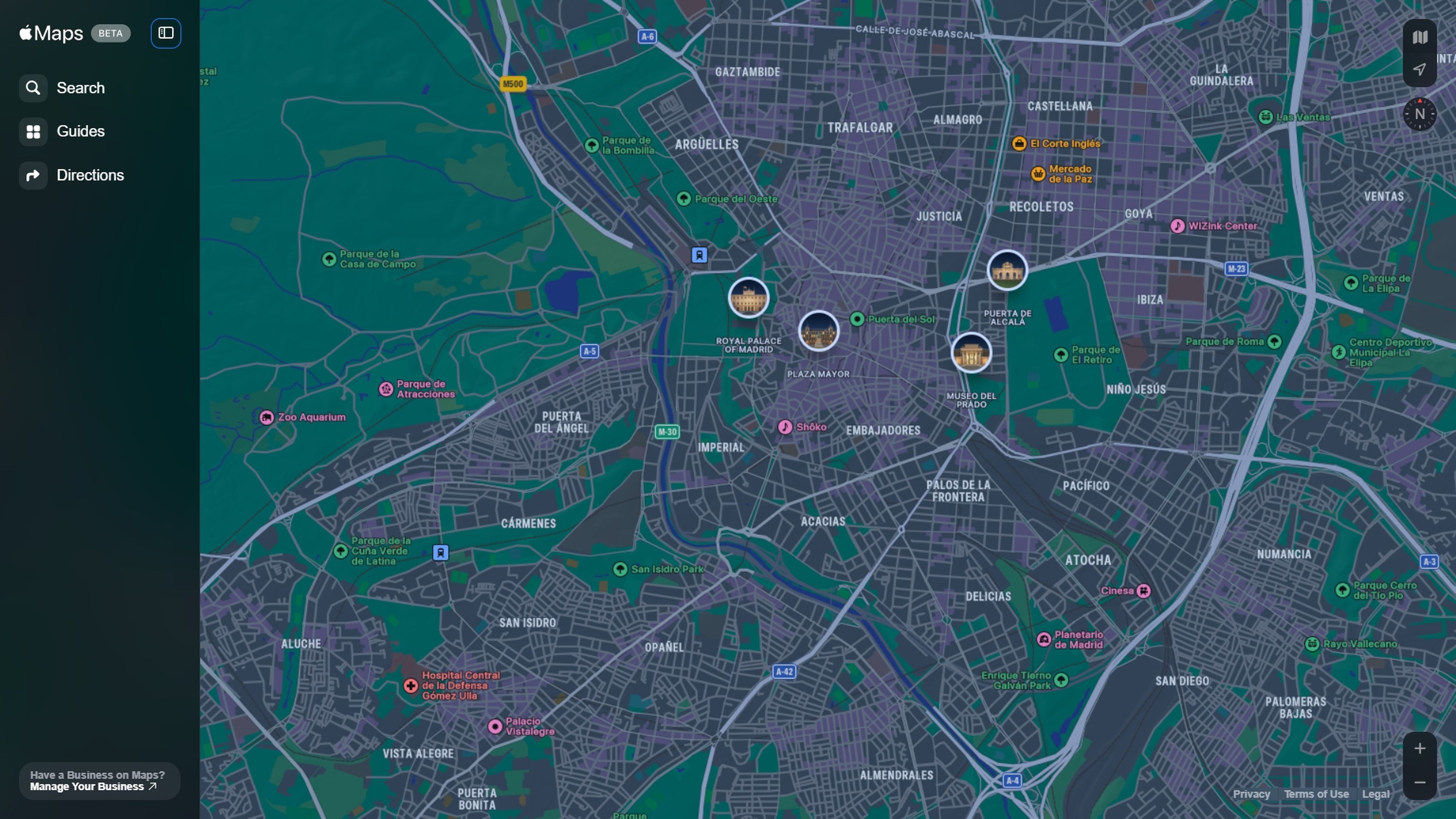 Apple va a por Google Maps: lanza Apple Maps en versión web para todo el mundo