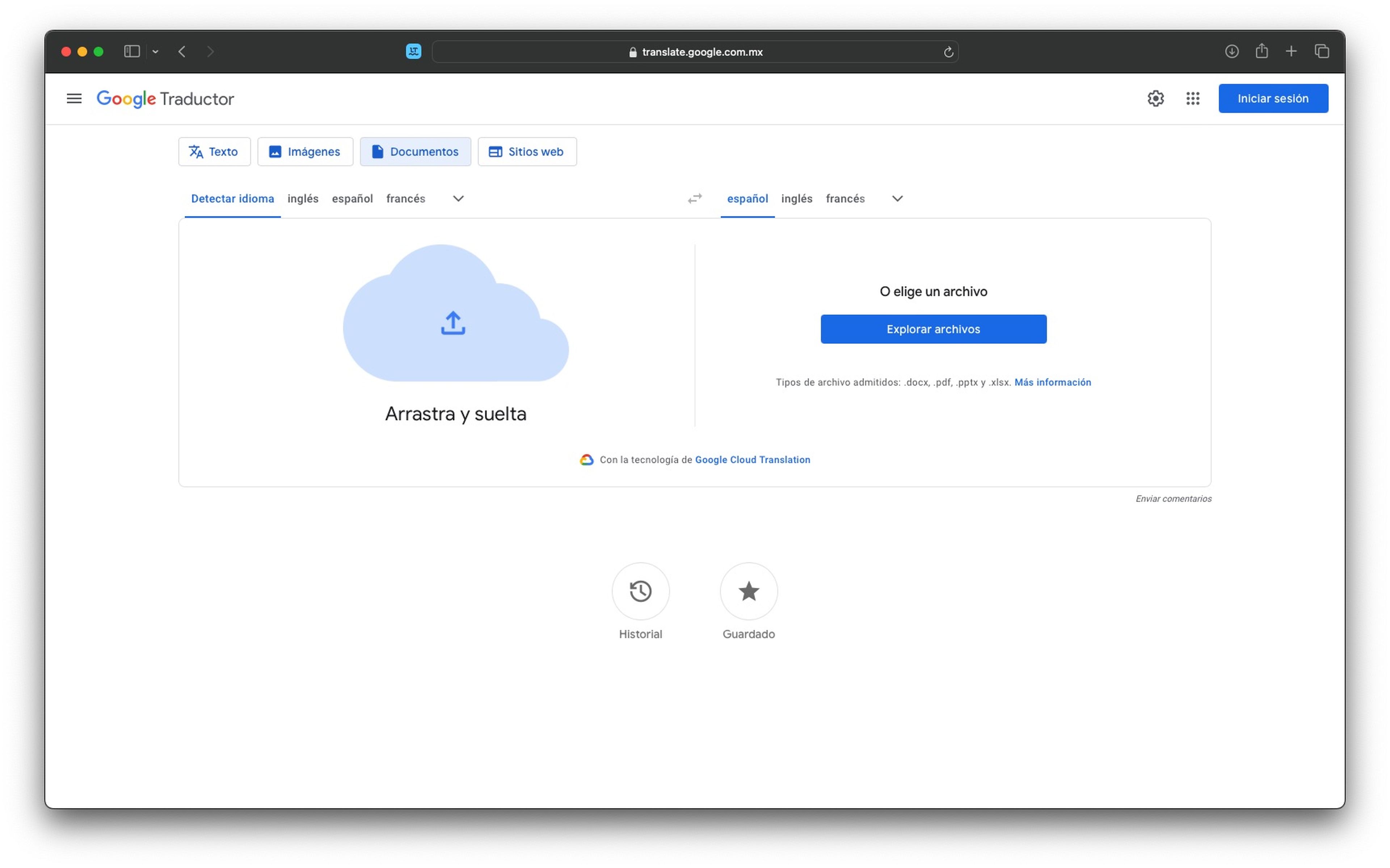 Cómo traducir un PDF con Google Traductor
