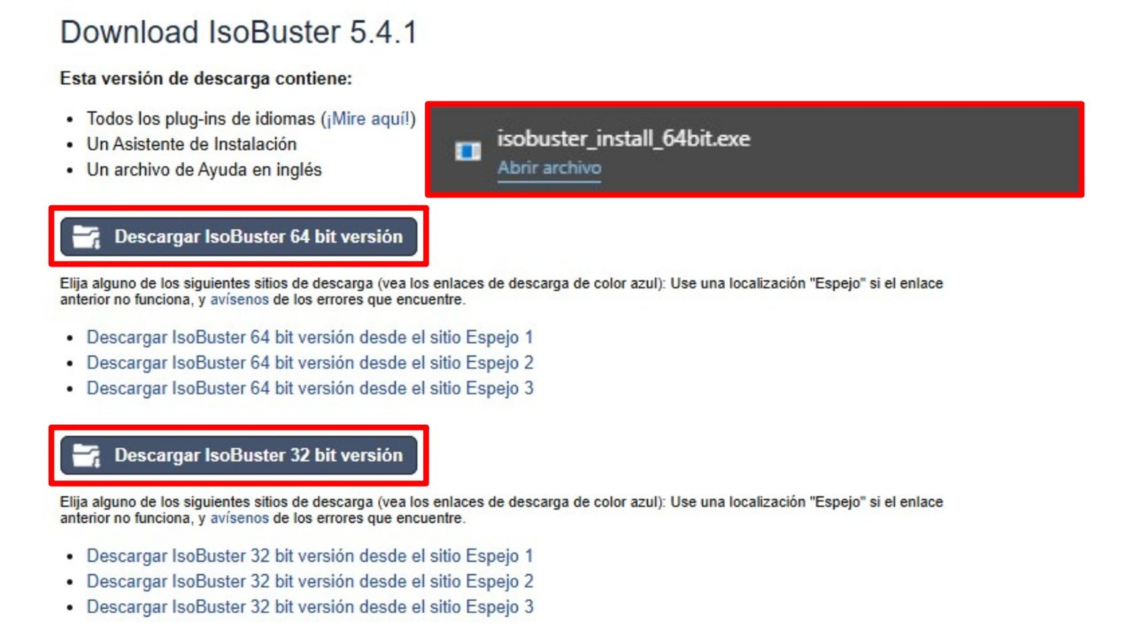 Descargar isoBuster