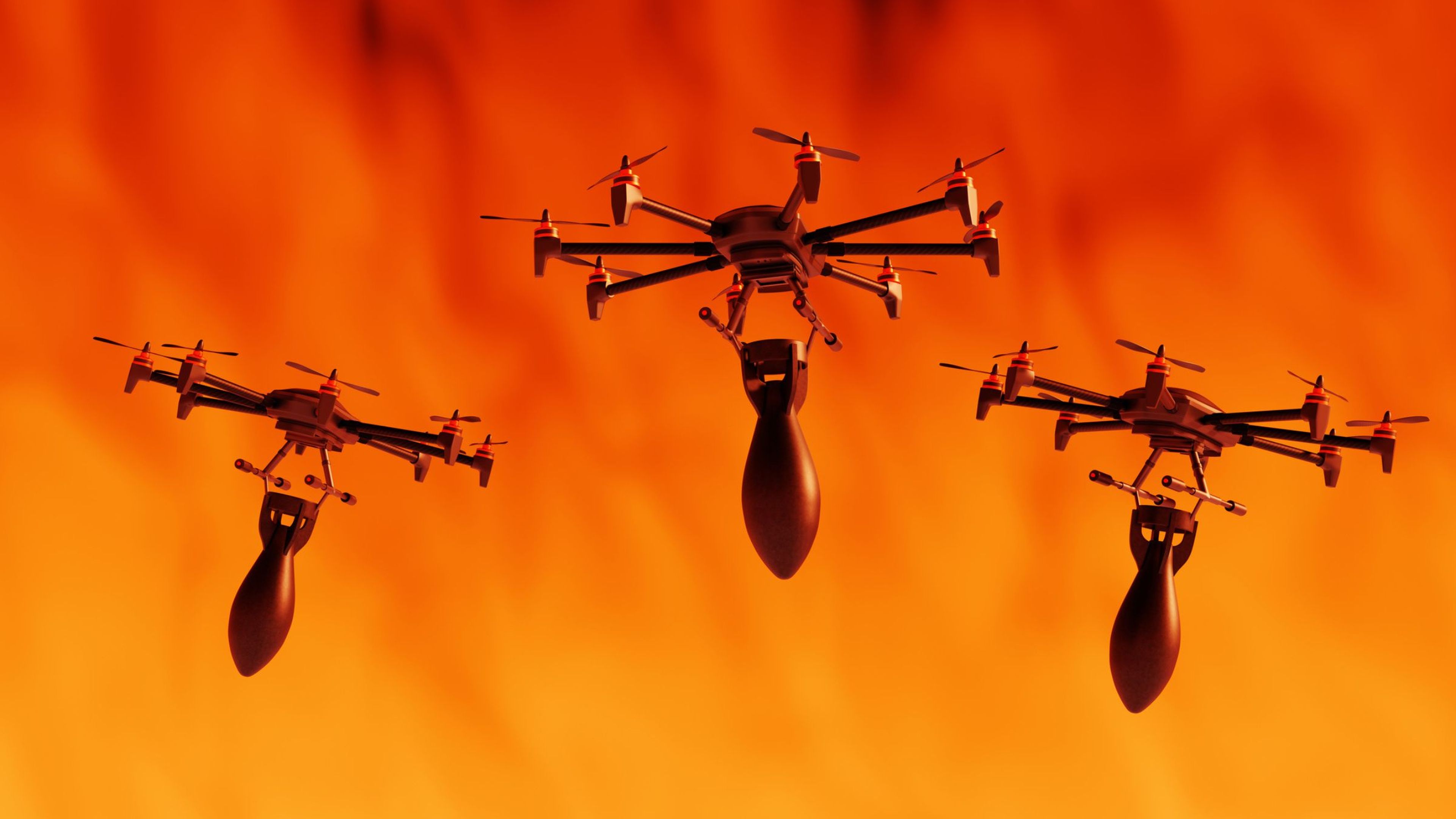 Los drones son el arma de guerra del futuro pero tienen un problema: se pueden derribar con un arma de hace 300.000 años