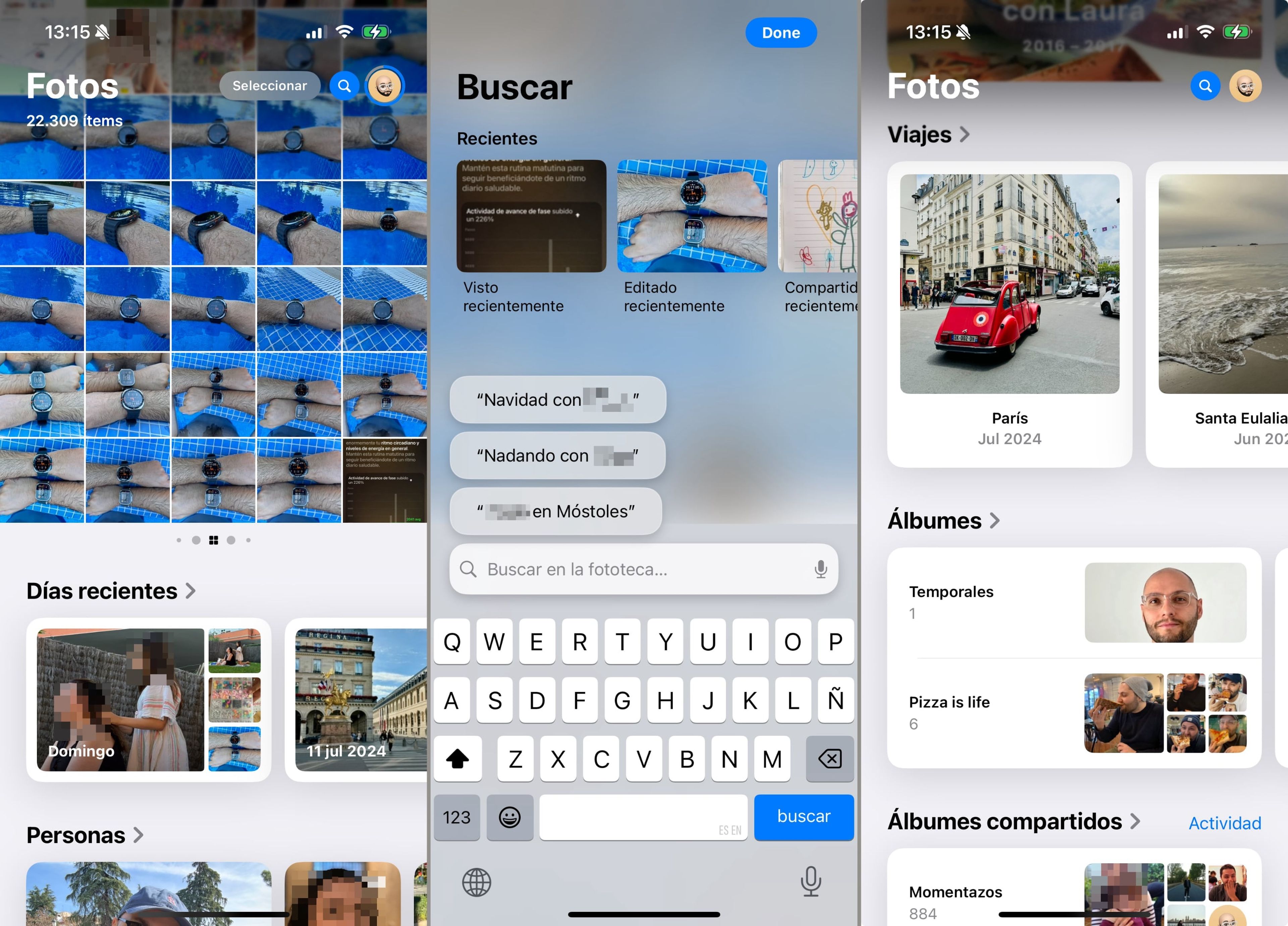 Fotos en iOS 18