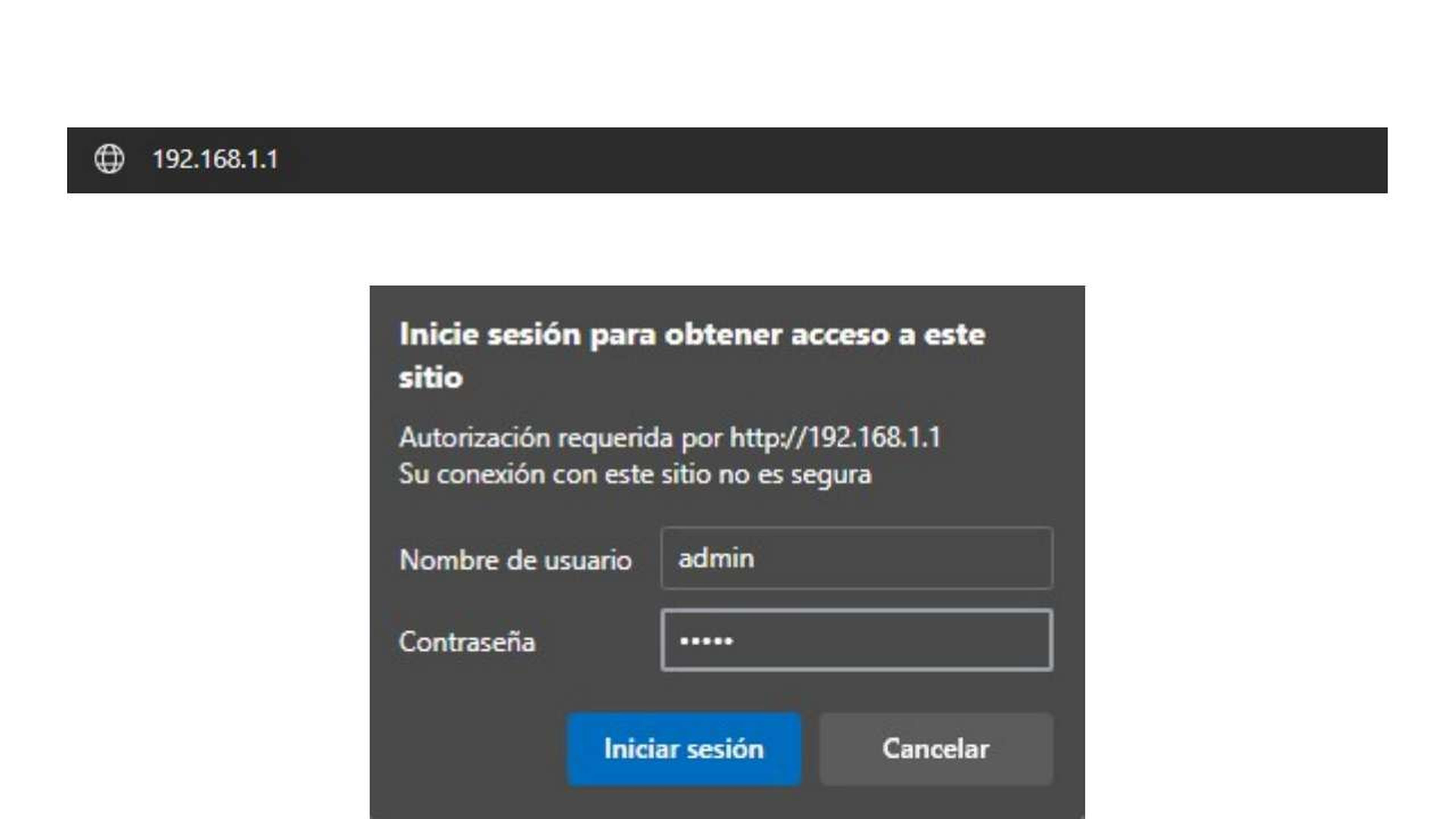 Interfaz de WiFi Linksys