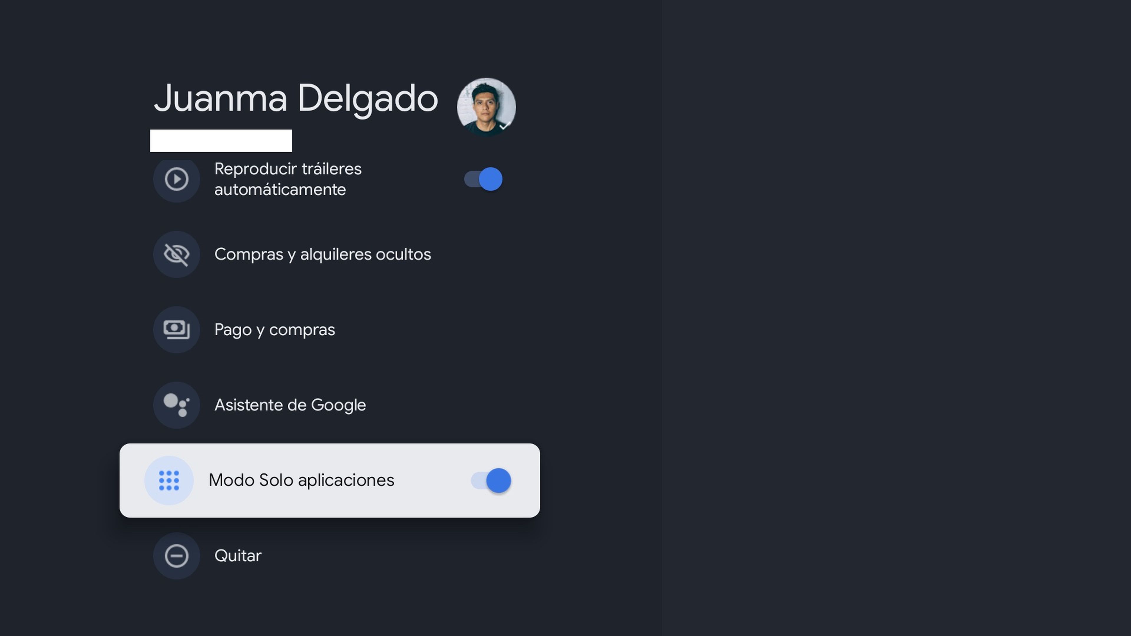 Esta es la función que tienes que activar para simplificar tu Google TV 14 Qué es el modo solo aplicaciones y cómo activarlo en tu Smart TV con Google TV