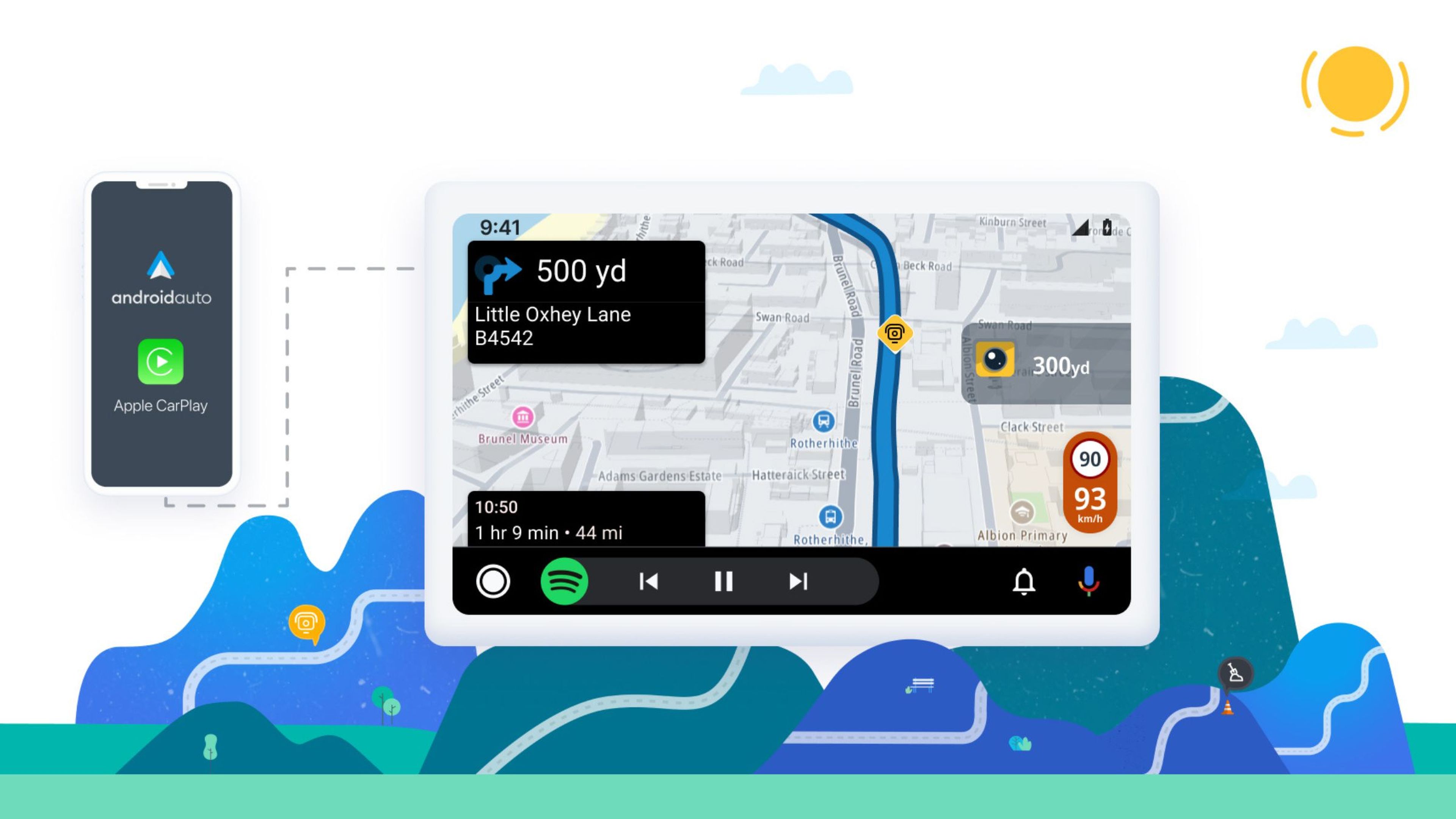 Ni Google Maps ni Waze: 3 cosas que no conoces del mejor AmiGO para los viajes con Android Auto