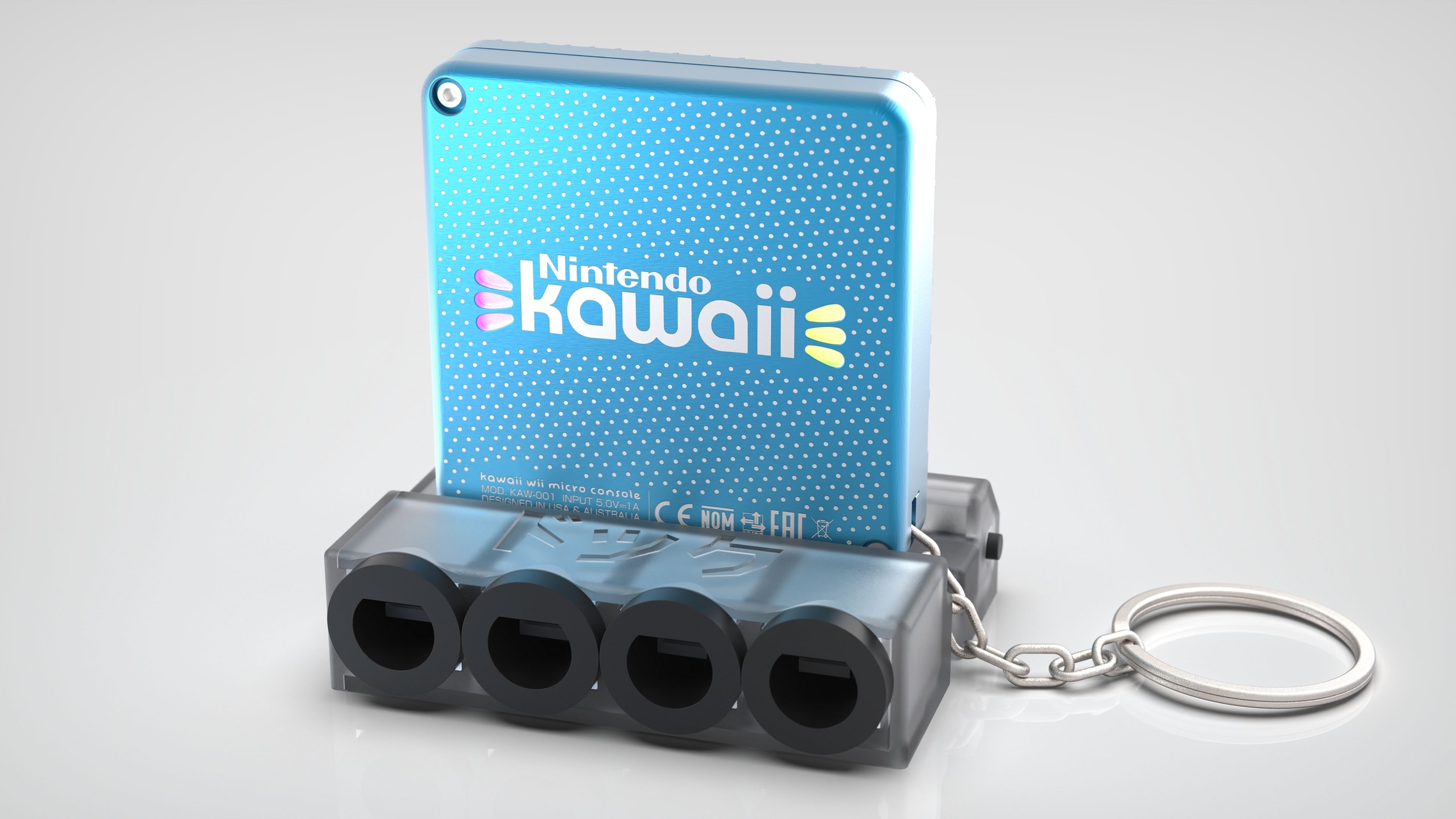 Nintendo Kawaii, la consola Nintendo Wii que cabe en un llavero