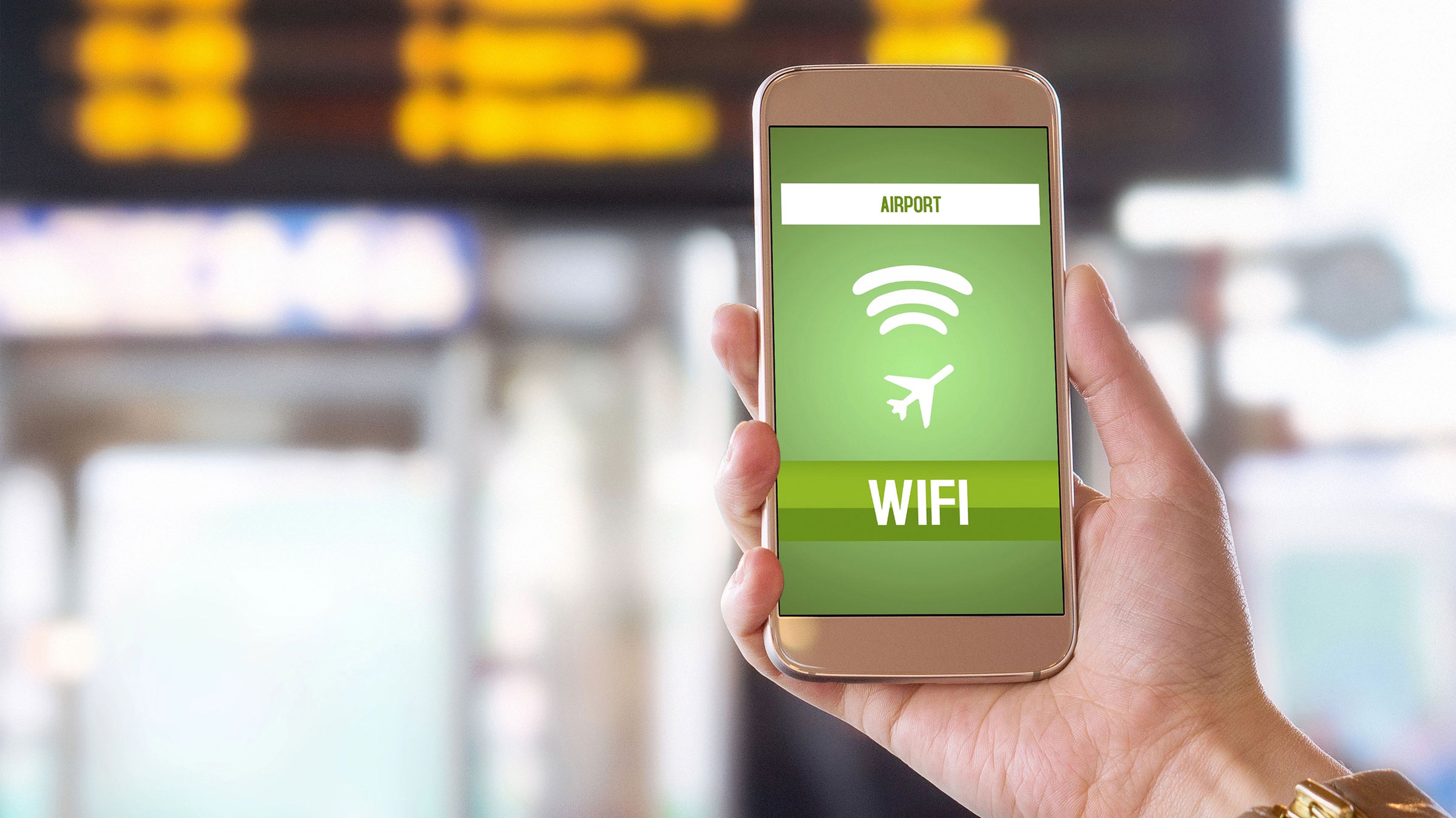 Redes WiFi aeropuerto