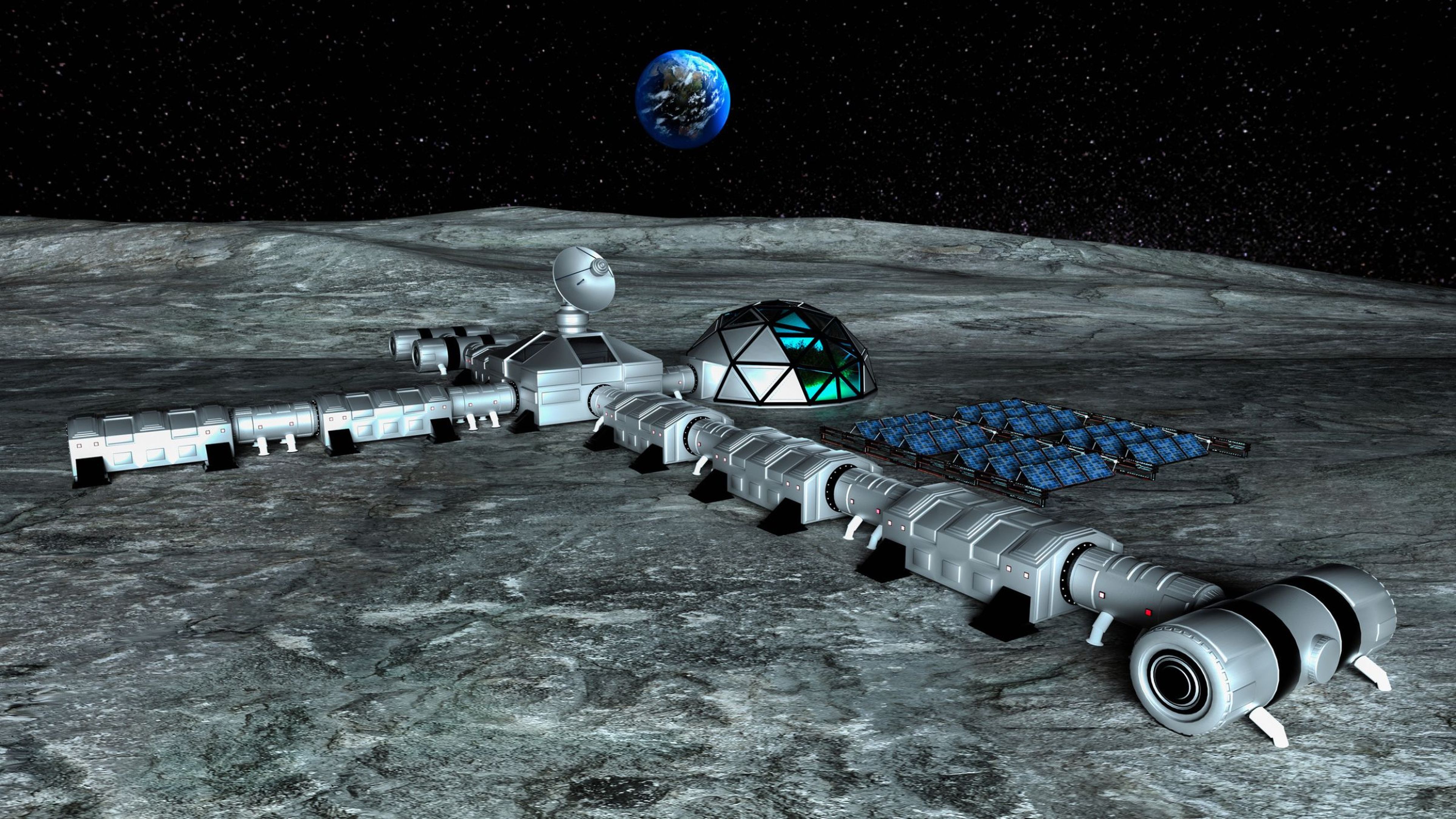 Revelan que el interior del pozo más profundo de la Luna tiene espacio para albergar una base futura