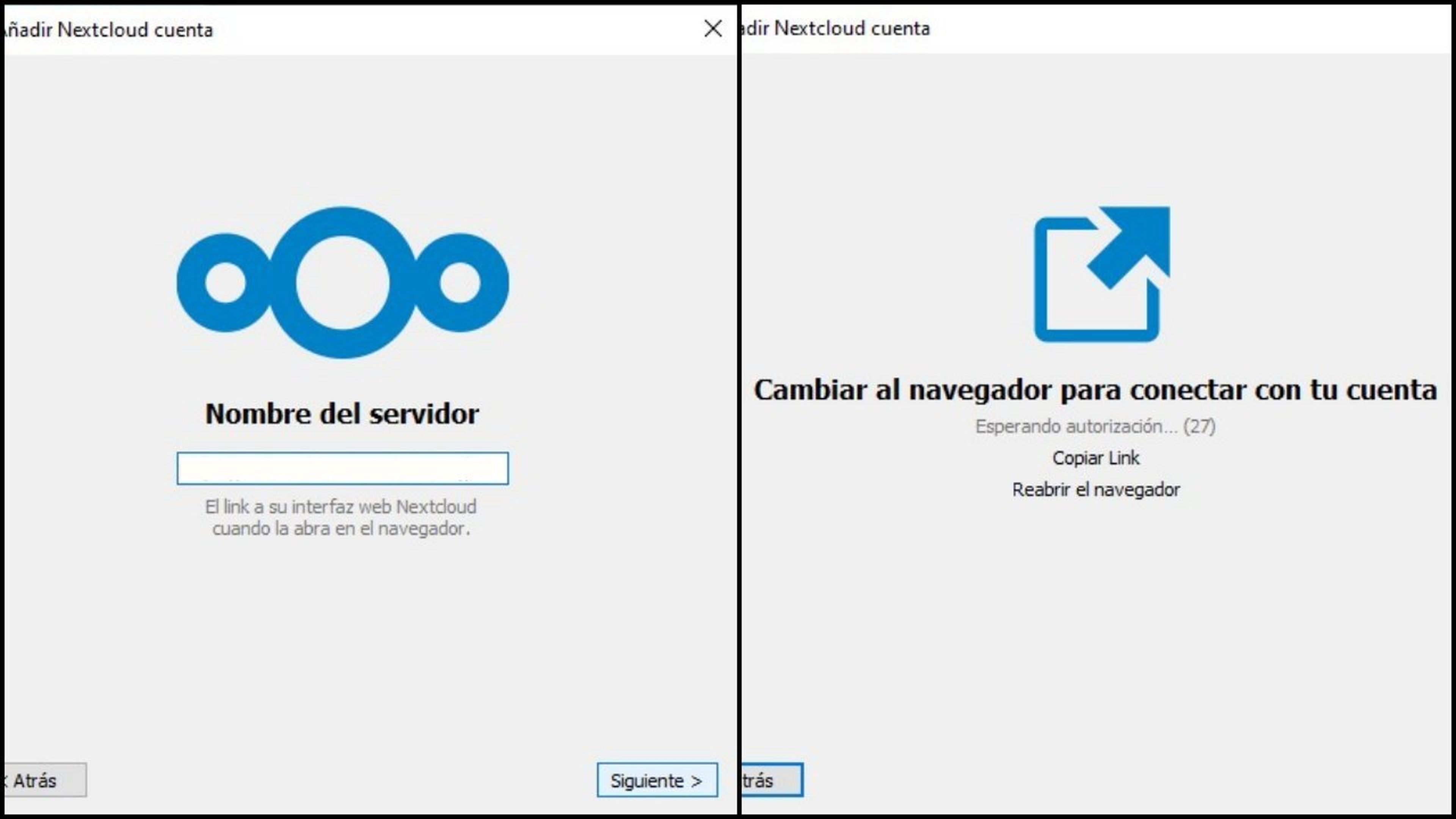 Servidor en Nextcloud para PC