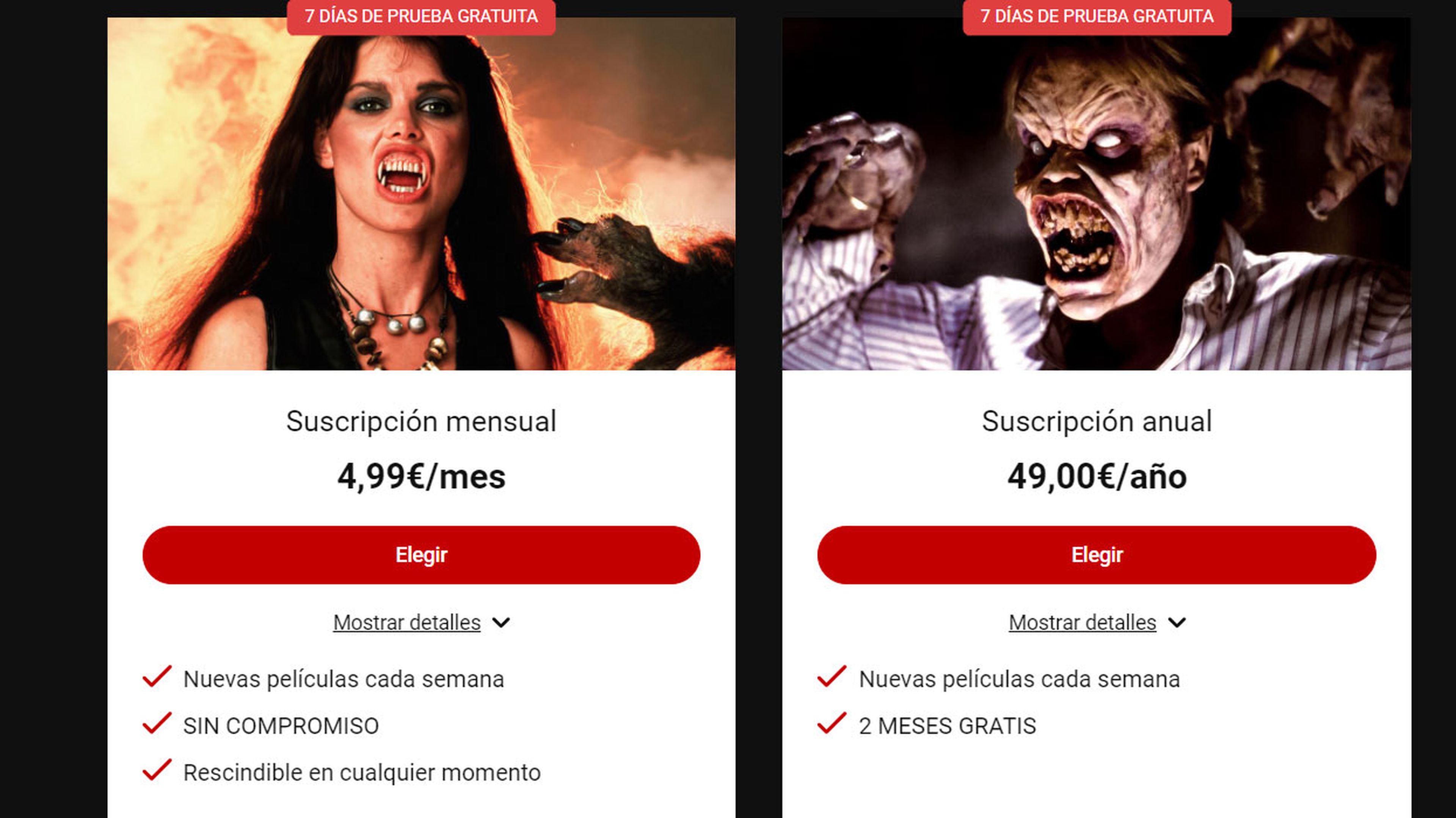 Shadowz, el Netflix de las películas de miedo y terror llega a España:  precio y películas disponibles