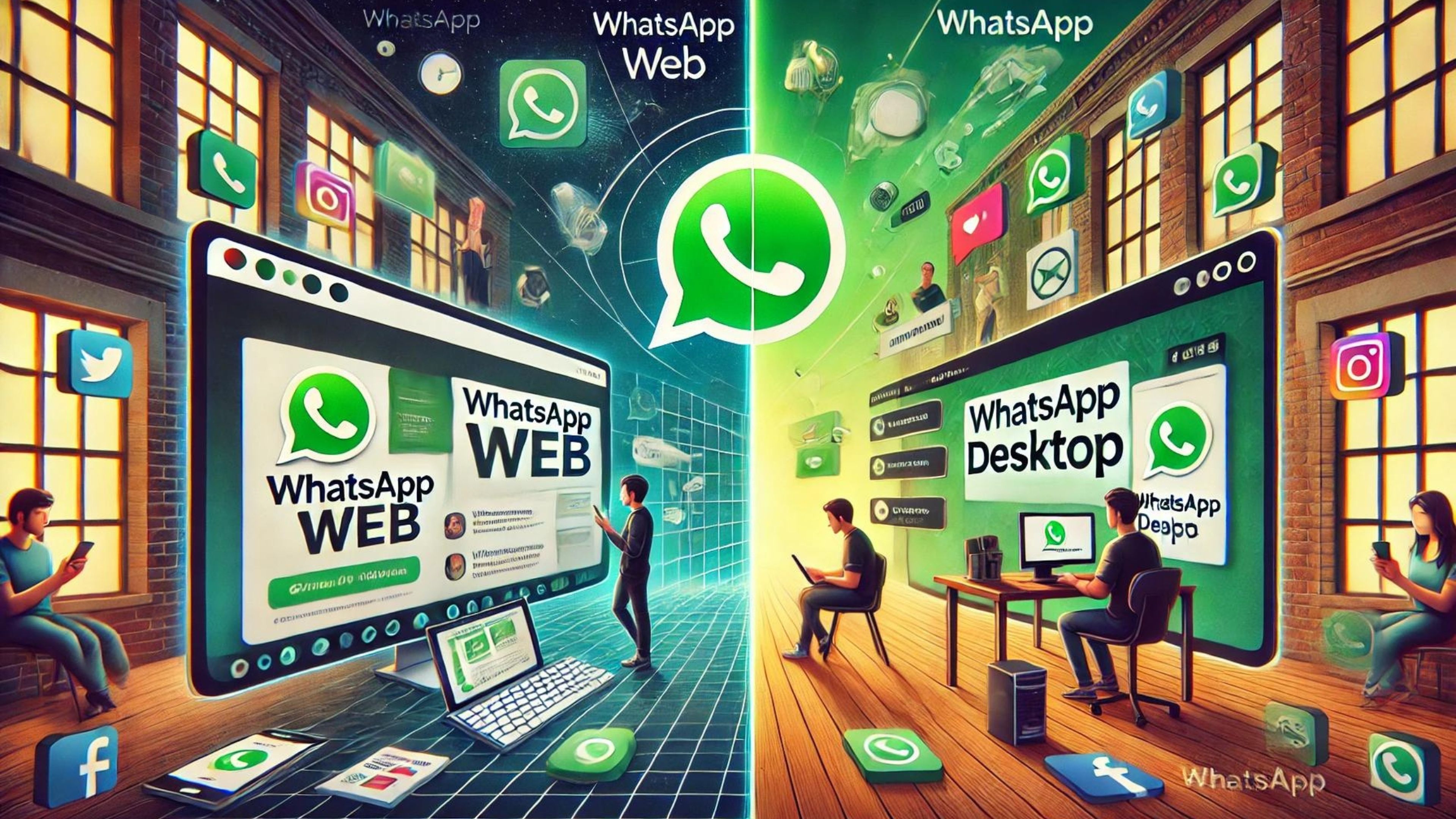 WhatsApp Web vs. WhatsApp de escritorio: diferencias y cuál de las dos deberías usar