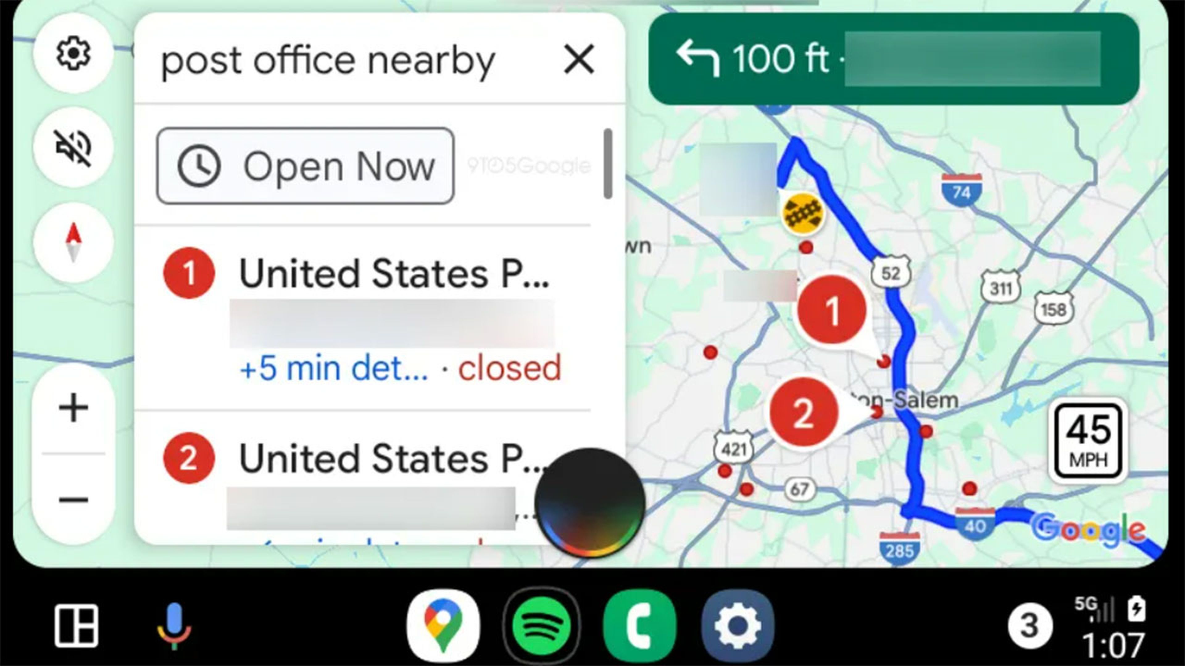 Android Auto estrena una nueva interfaz del asistente de Google y se parece a Siri