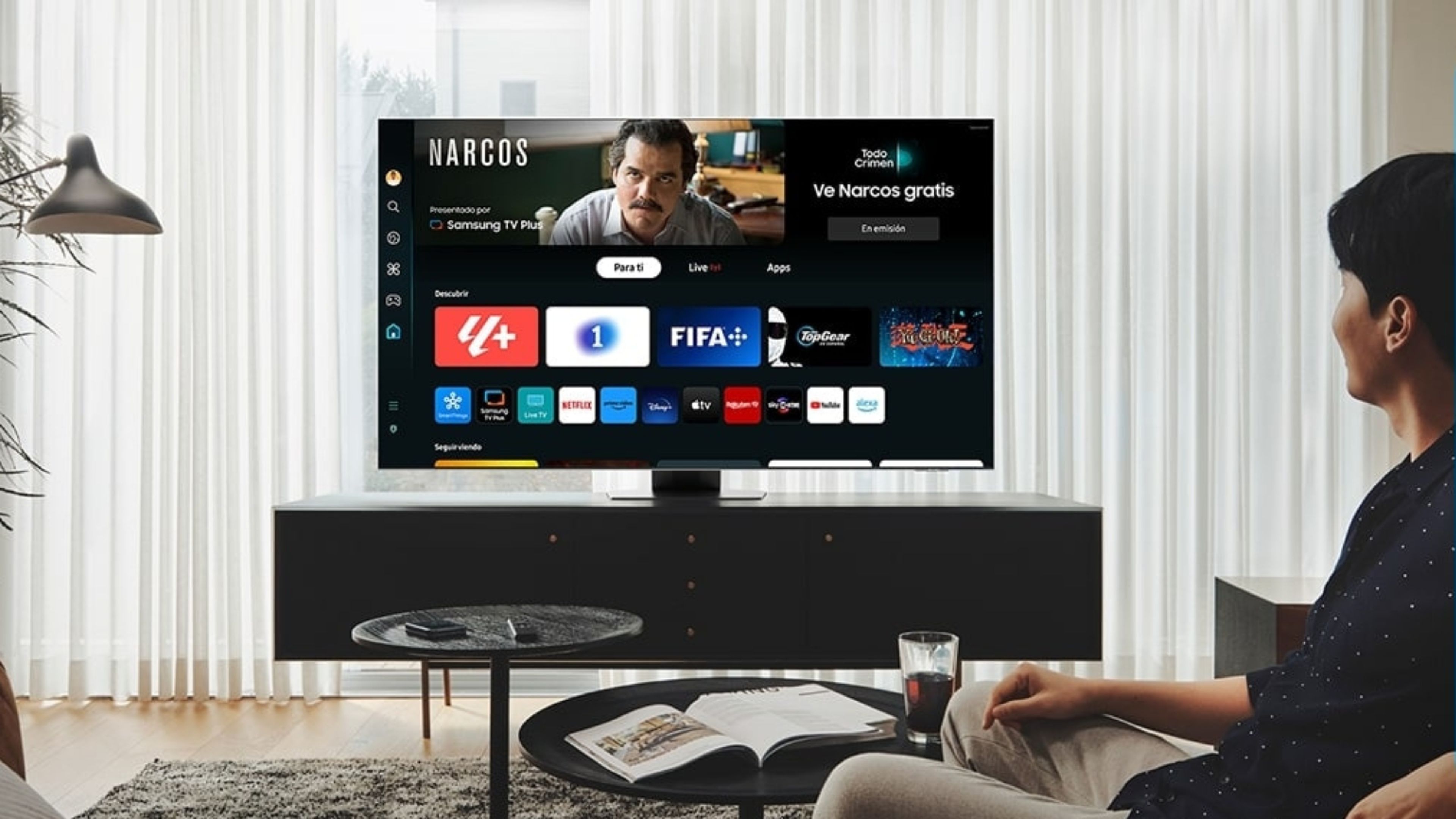 Cómo ver más de 120 canales de TV gratis si tienes un Smart TV o móvil Samsung