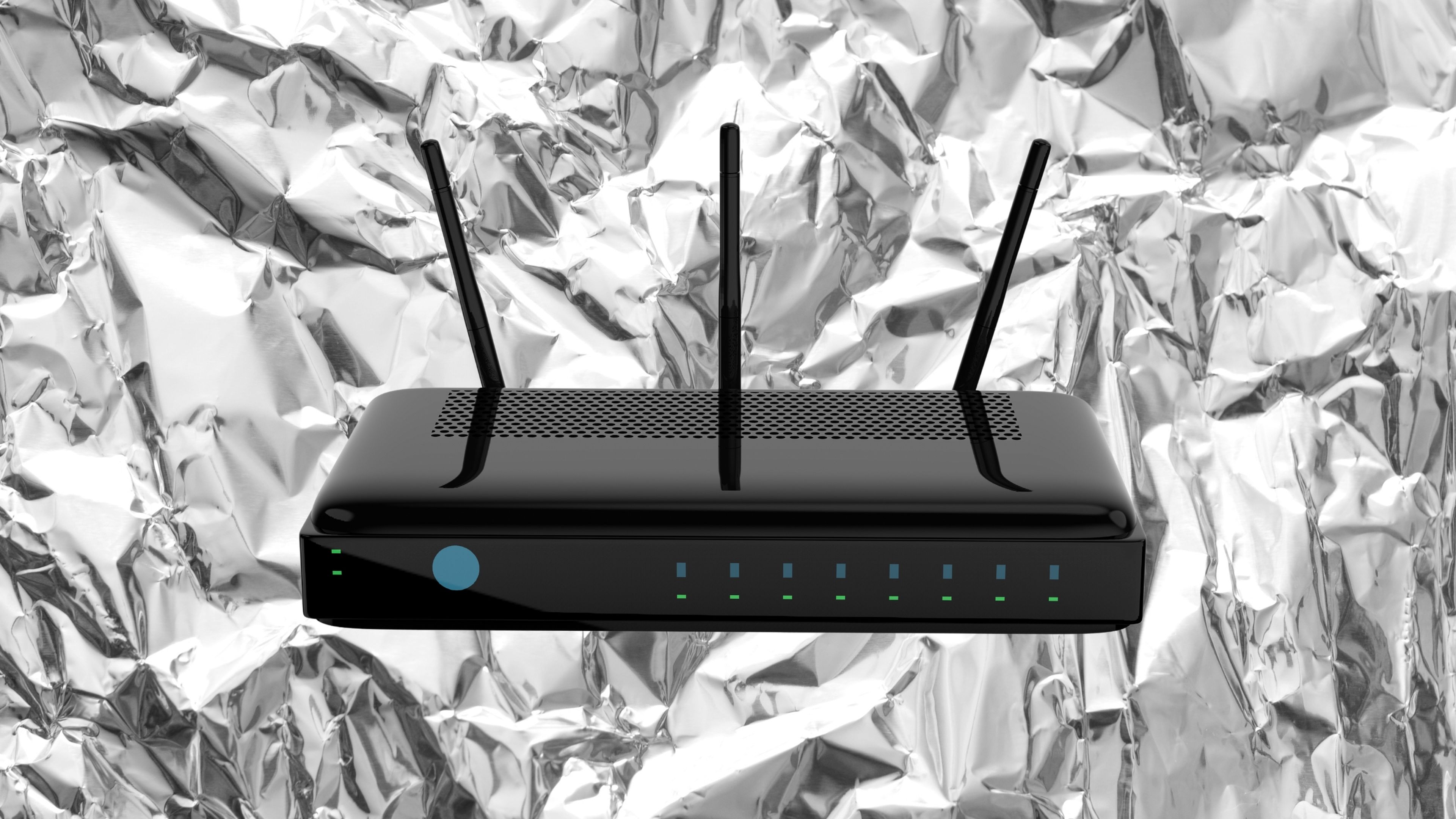 Por qué deberías colocar papel de aluminio detrás de tu router WiFi