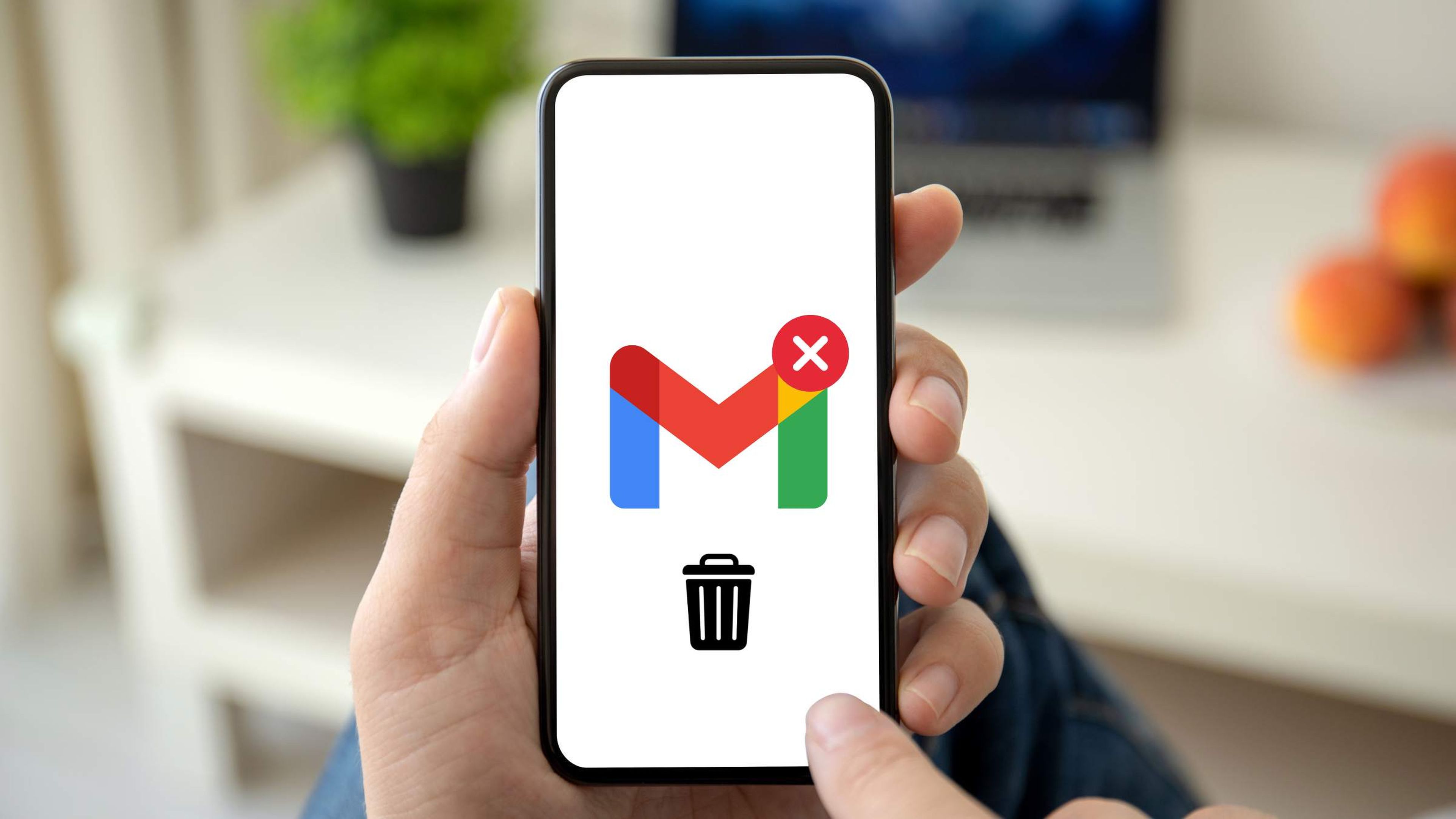 Eliminar correos en Gmail