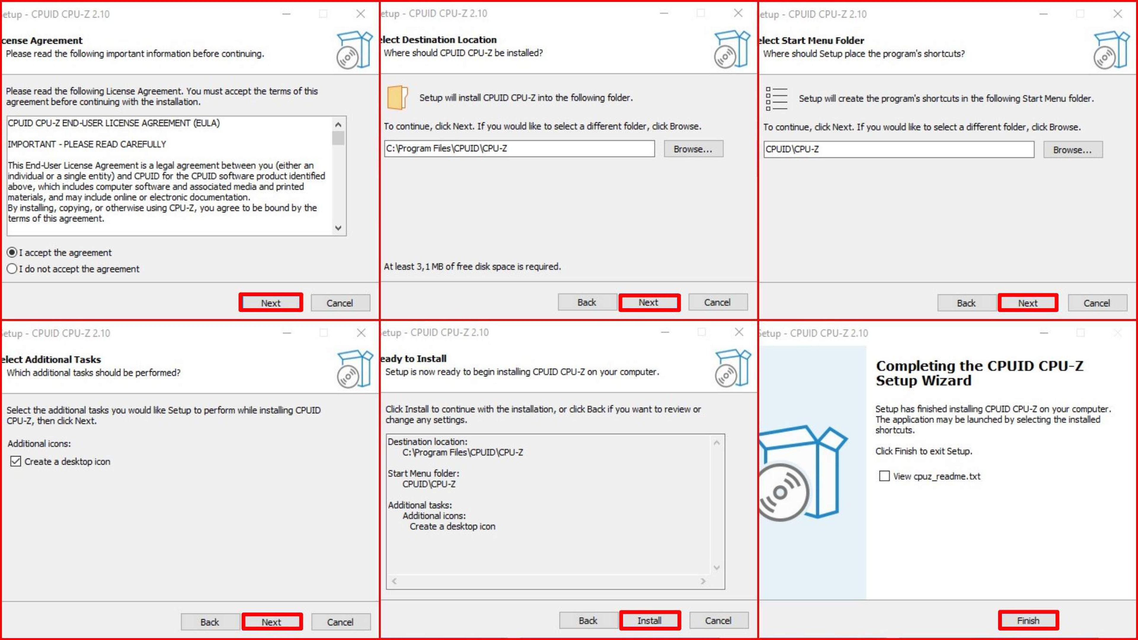 Instalar CPUID