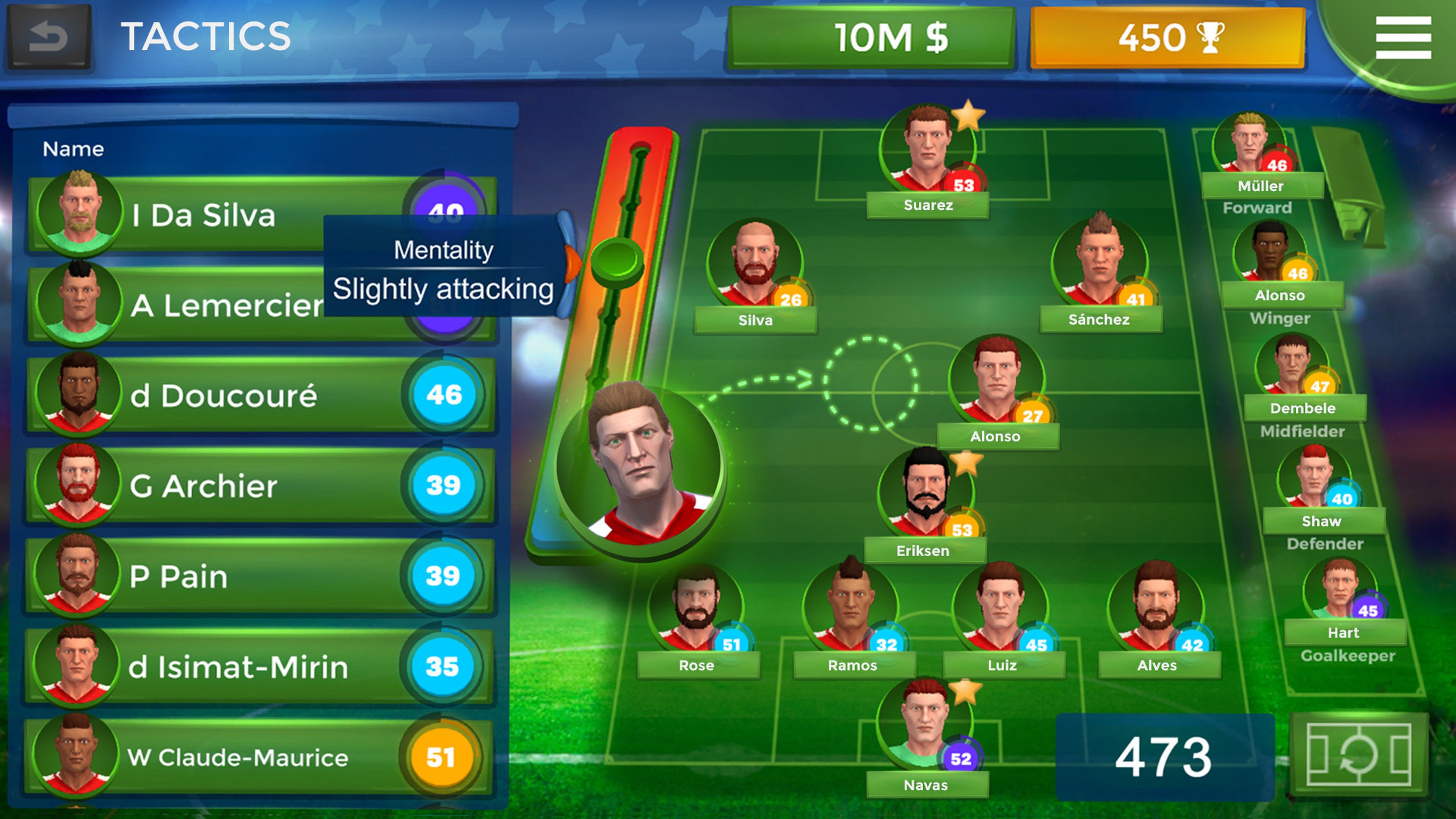 Juego Pro 11 - Football Manager Game