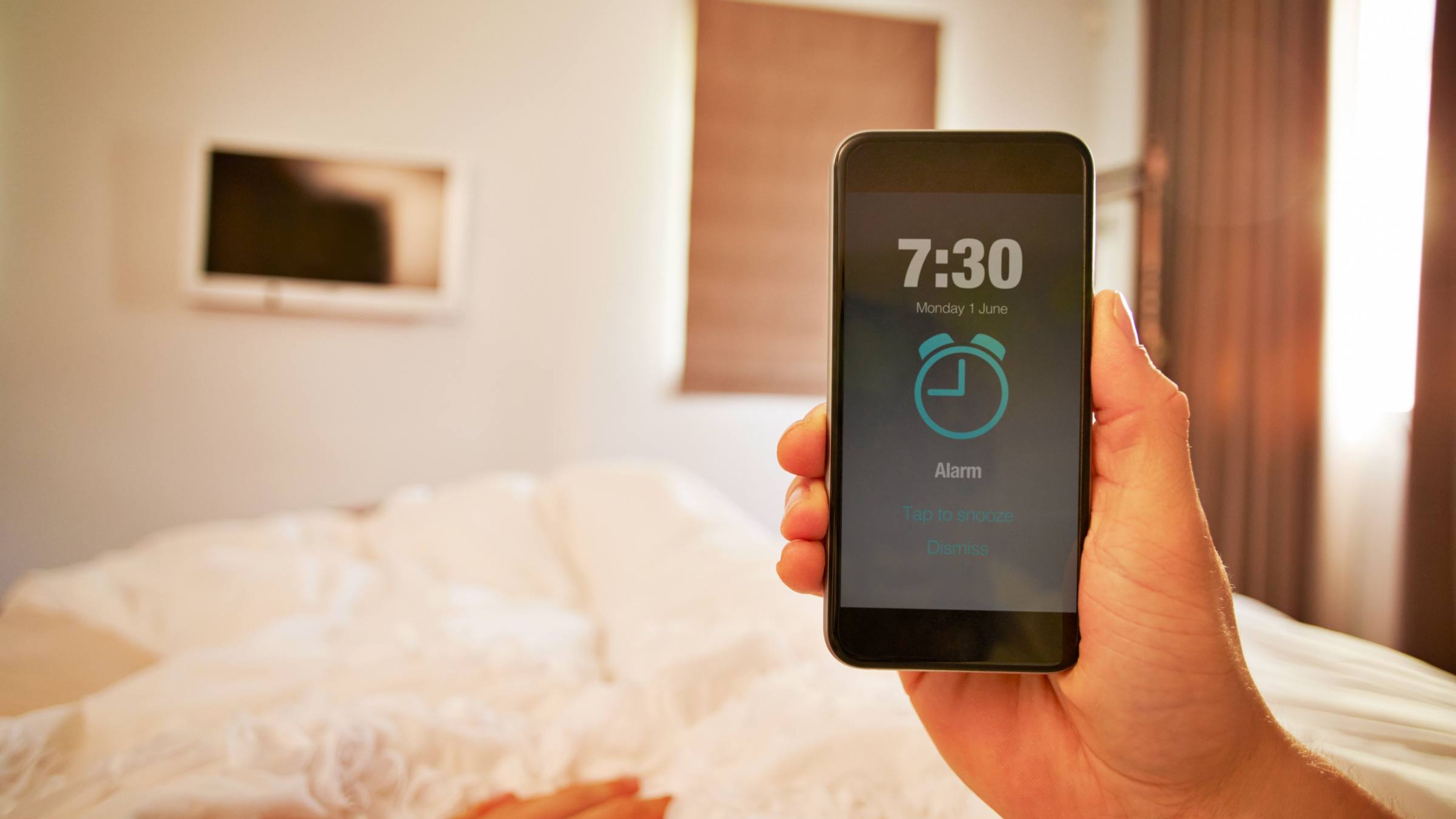 Alarma de móvil para despertar