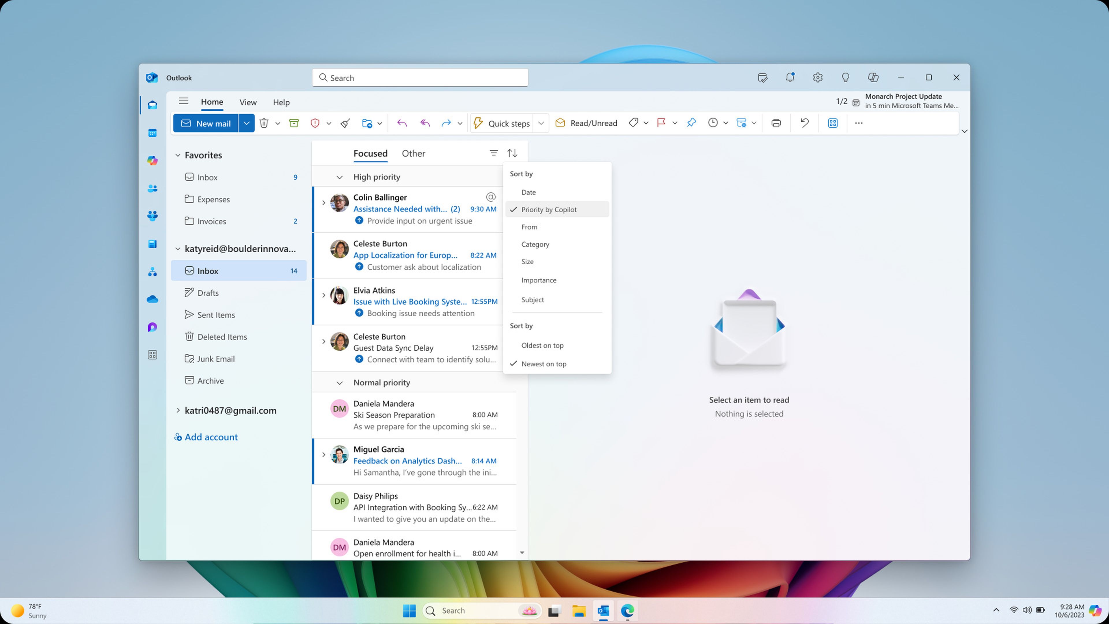 Microsoft Copilot in Outlook