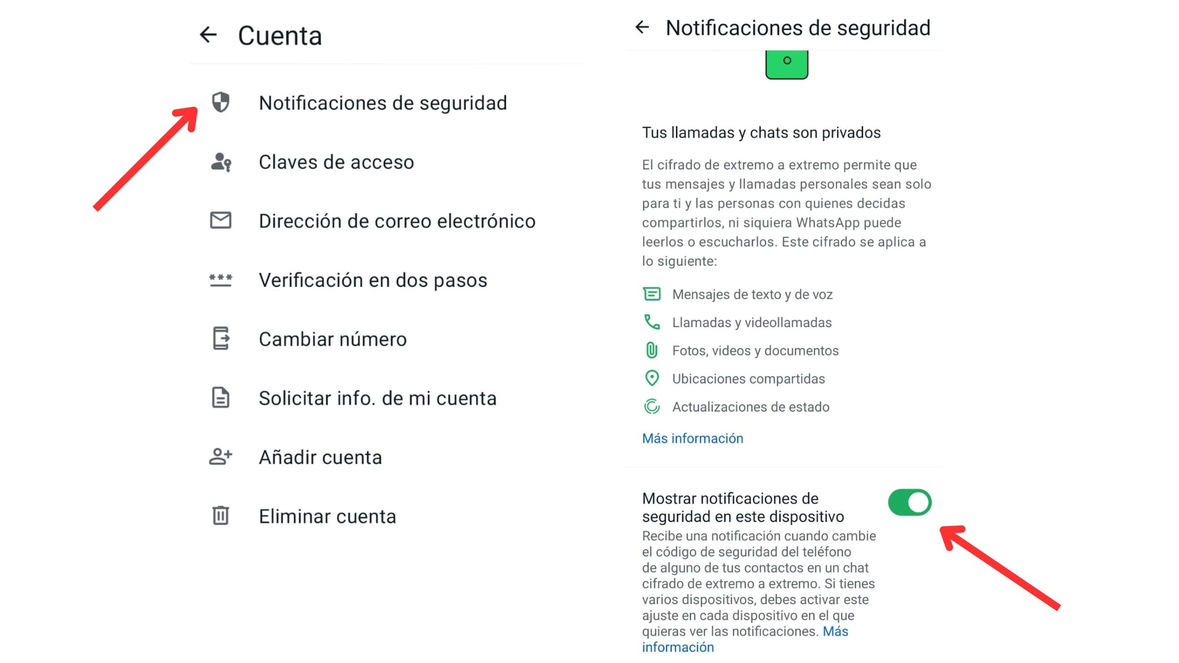 La opción oculta de WhatsApp (desactivada por defecto) para evitar que te roben haciéndose pasar por un contacto