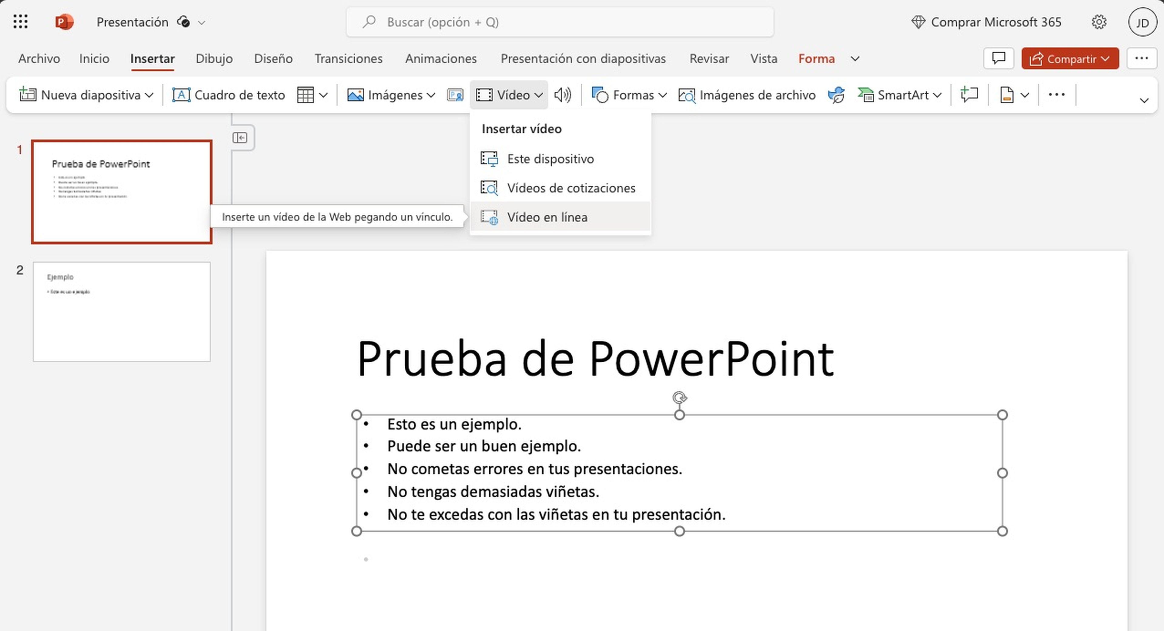 Así puedes añadir vídeos de YouTube en tus presentaciones de PowerPoint