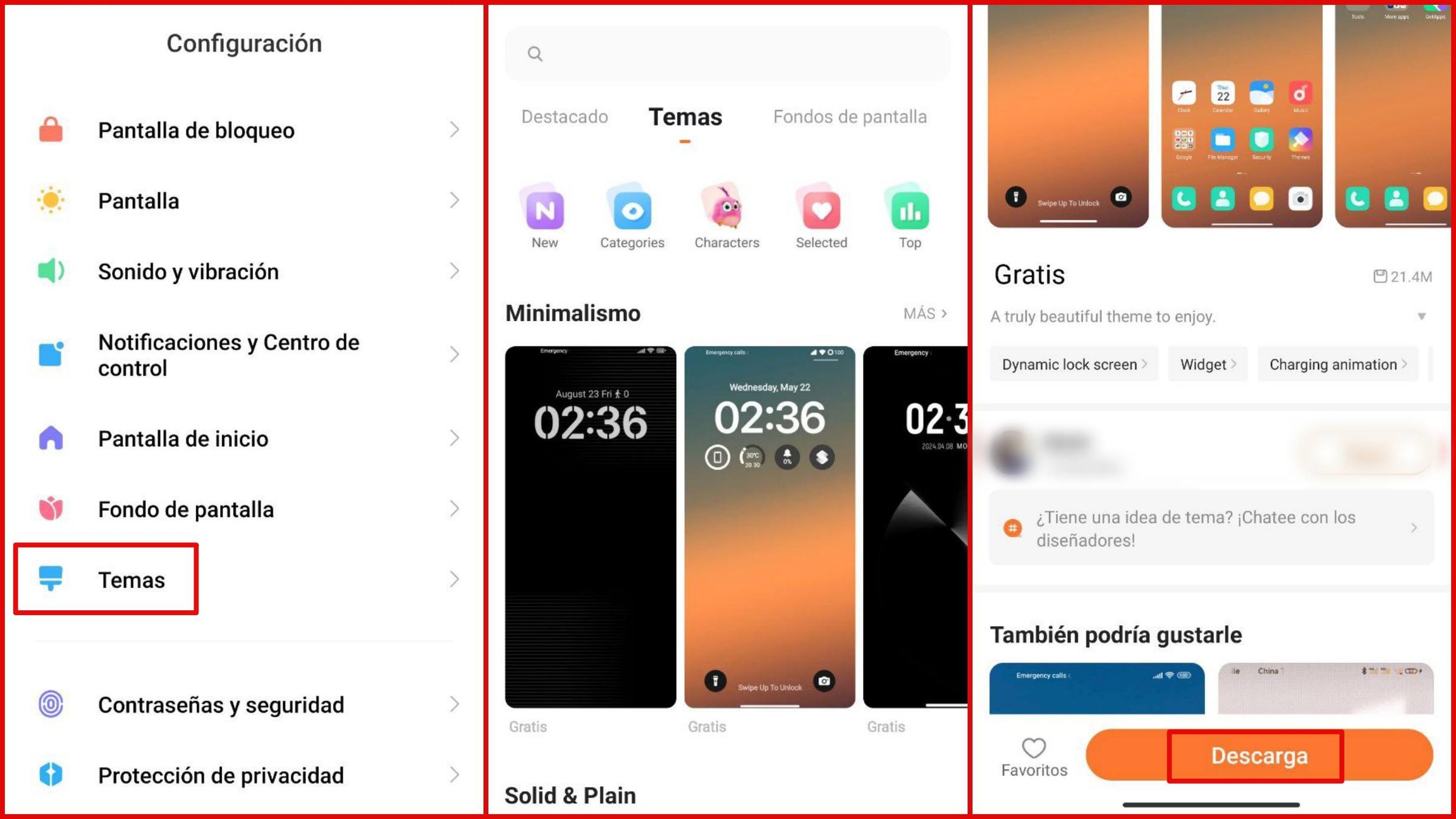 Temas para Xiaomi