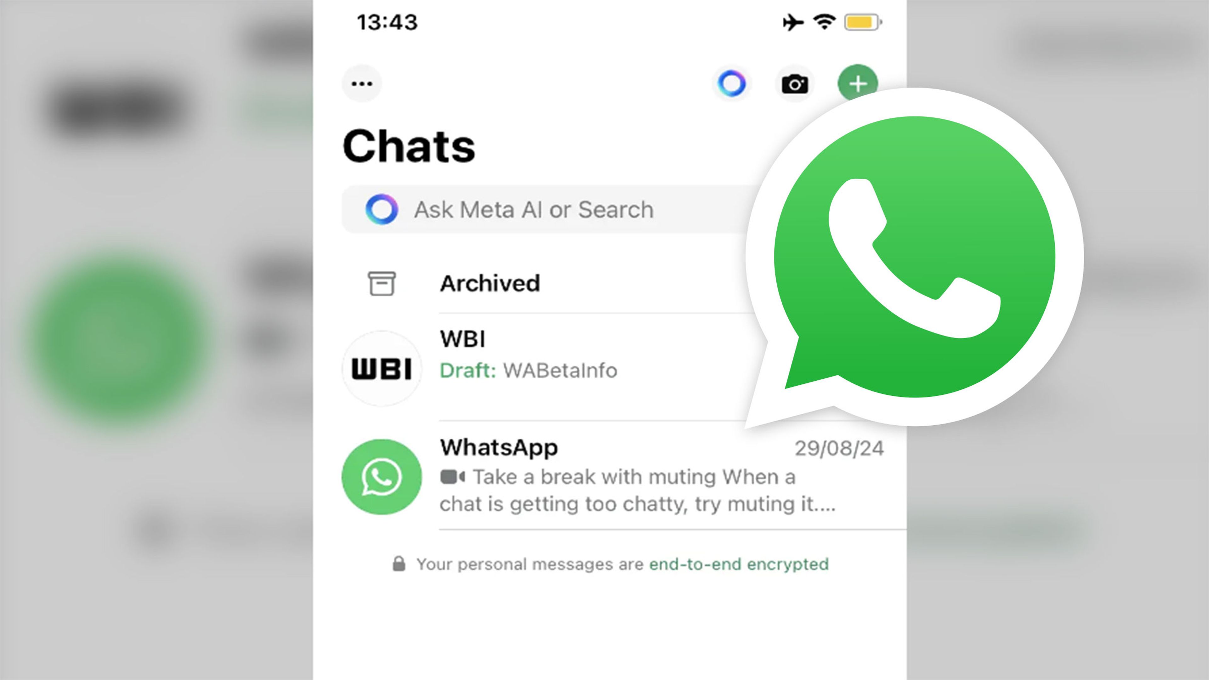 WhatsApp estrena borradores para facilitar la gestión de chats pendientes